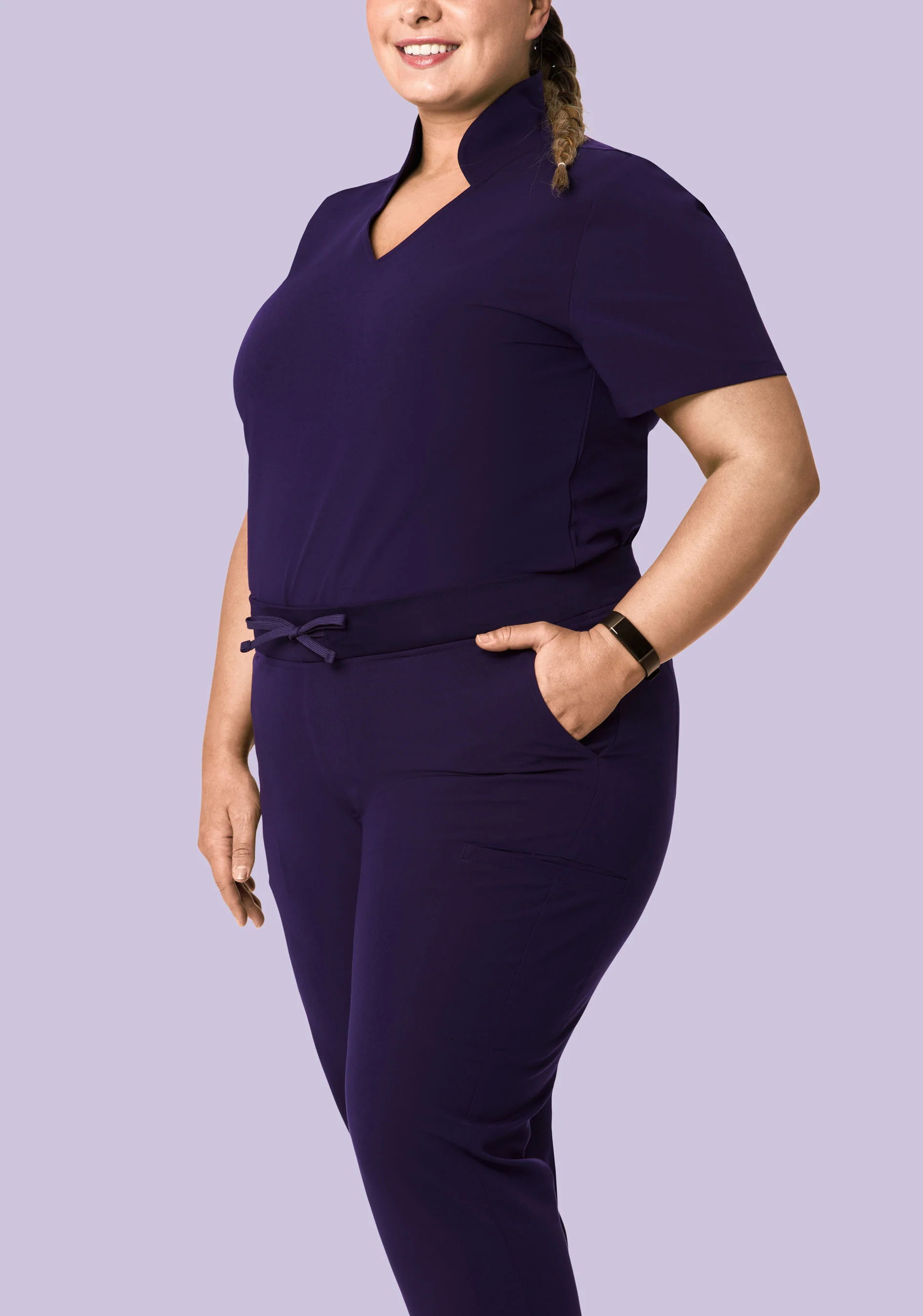 11 Pocket Joggers Eggplant - Image 8