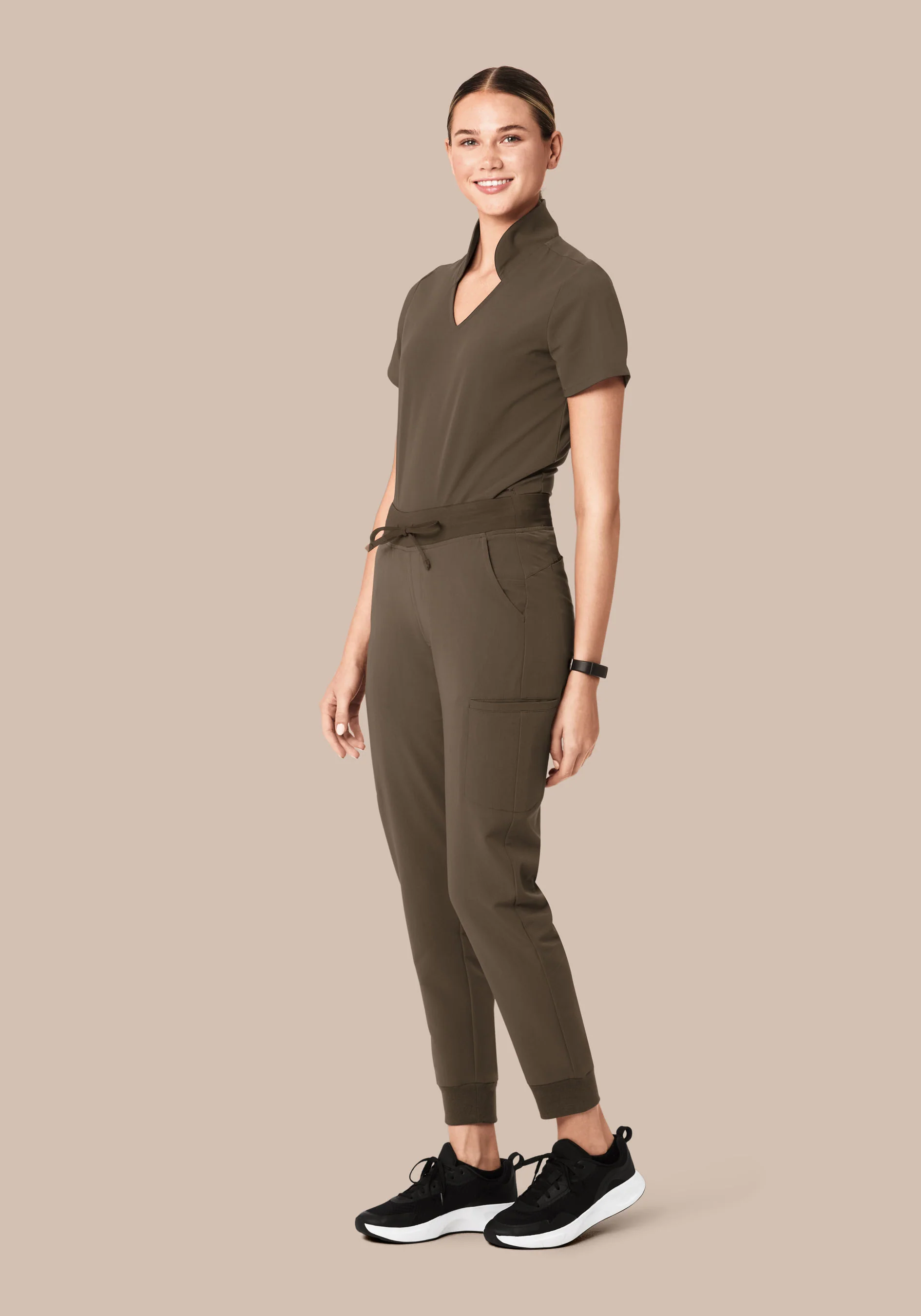 11 Pocket Joggers Truffle - Image 2