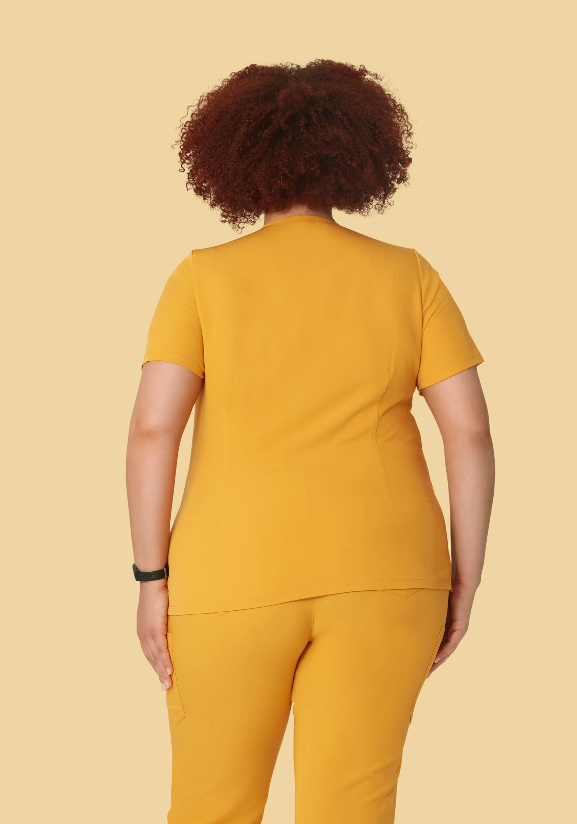 5 Pocket Notch Neck Top Honey - Image 8