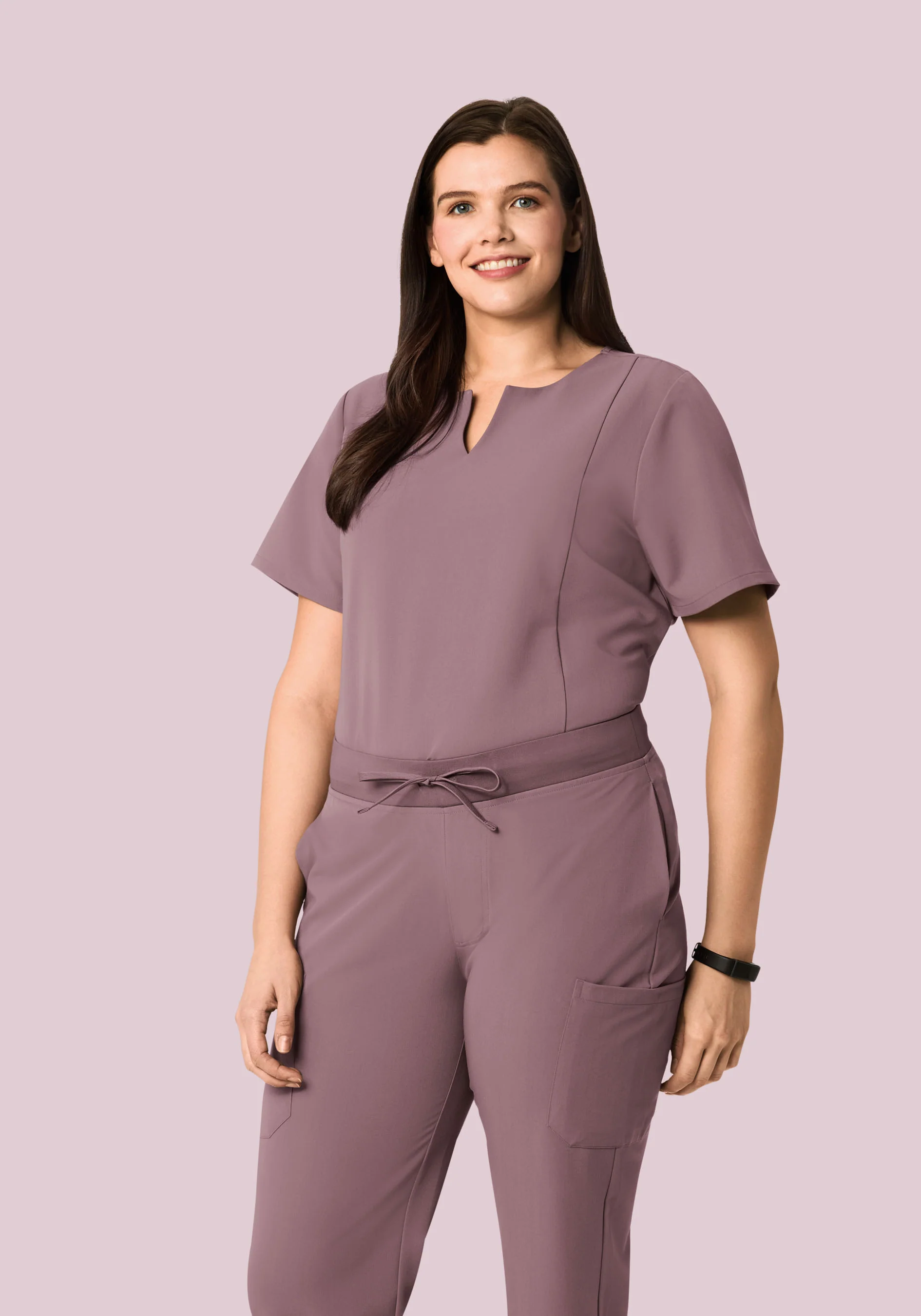 5 Pocket Notch Neck Top Moondust - Image 2