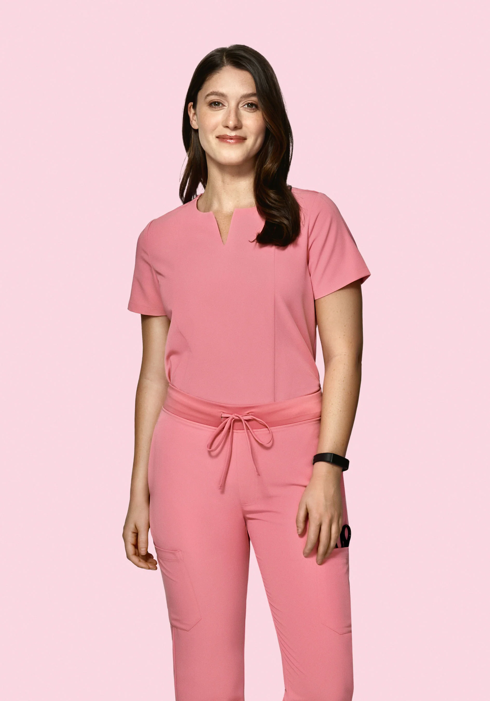 5 Pocket Notch Neck Top Peony - Image 2