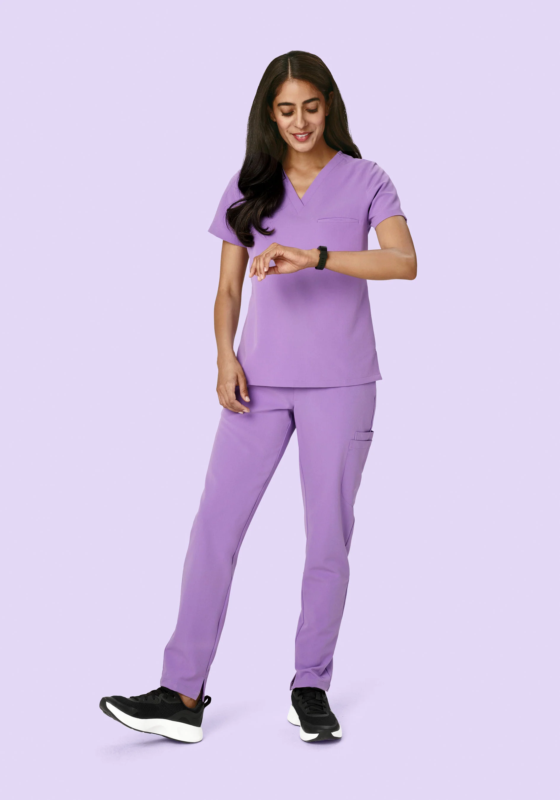 6 Pocket Slim Pants Lavender - Image 4