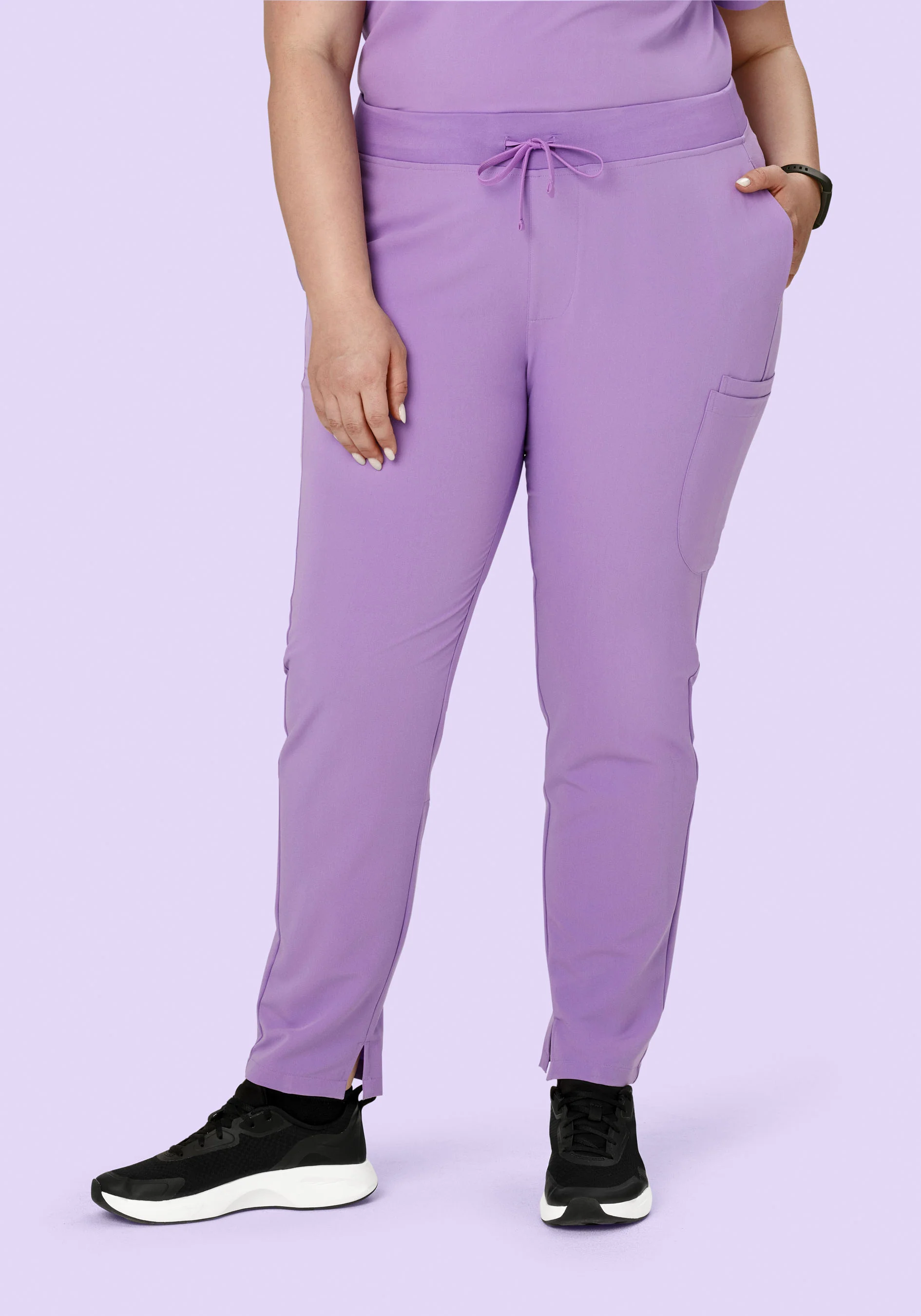 6 Pocket Slim Pants Lavender - Image 6