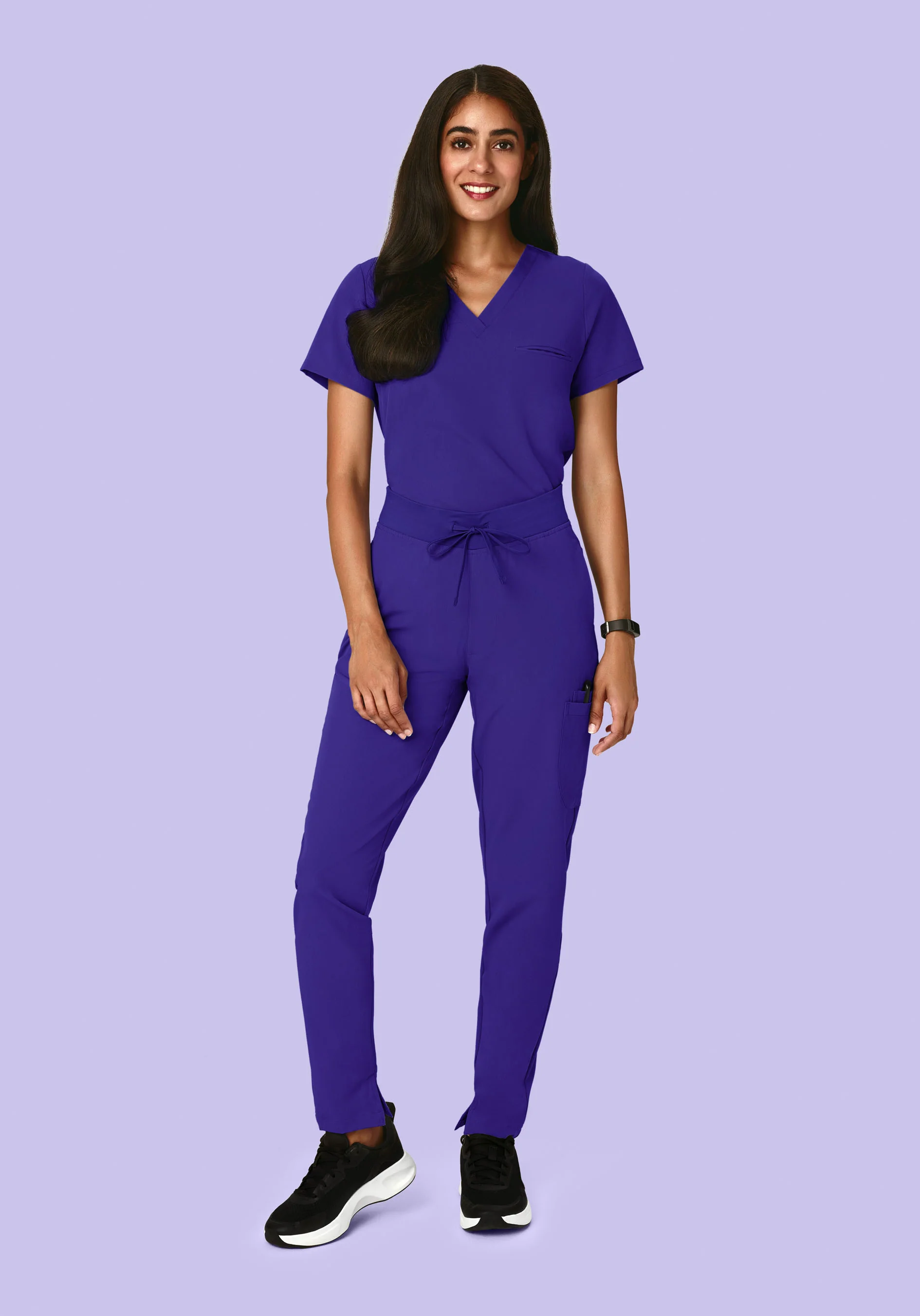 6 Pocket Slim Pants True Grape - Image 2