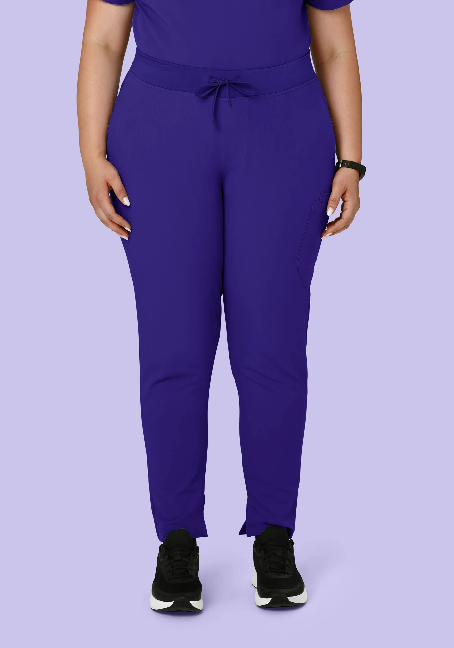 6 Pocket Slim Pants True Grape - Image 6
