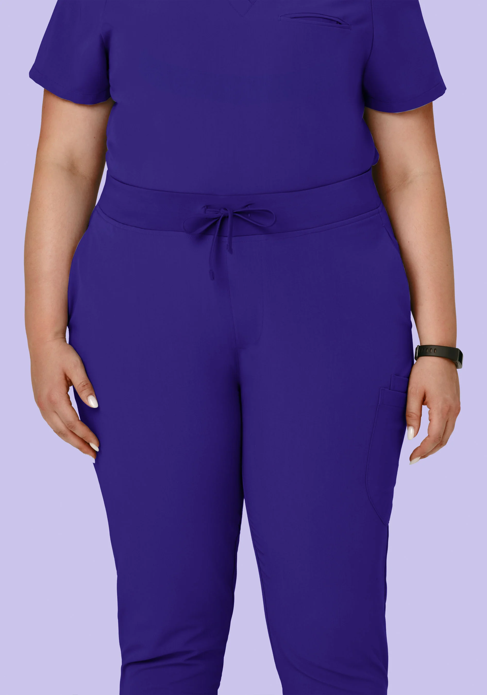 6 Pocket Slim Pants True Grape - Image 7
