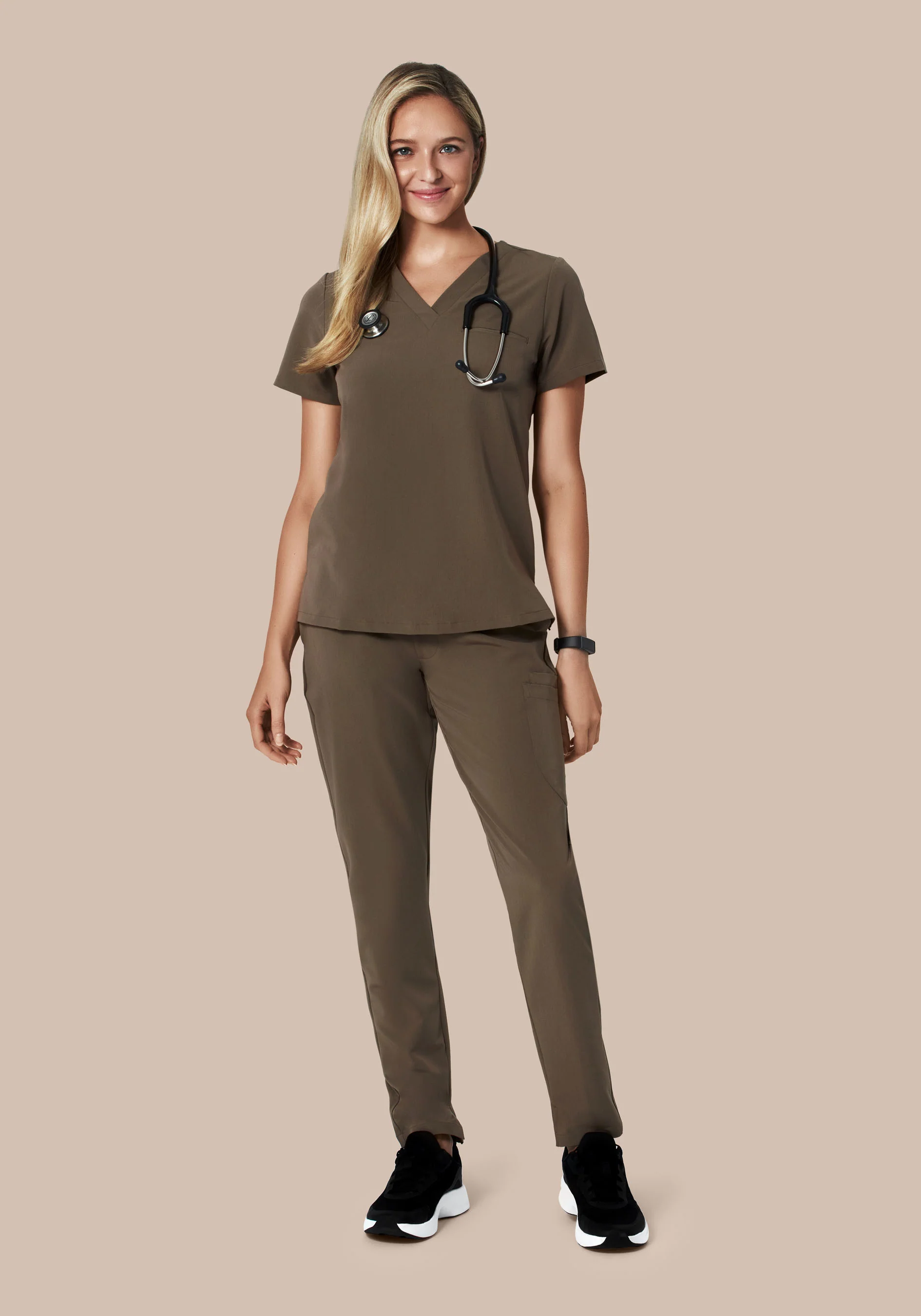 6 Pocket Slim Pants Truffle - Image 4