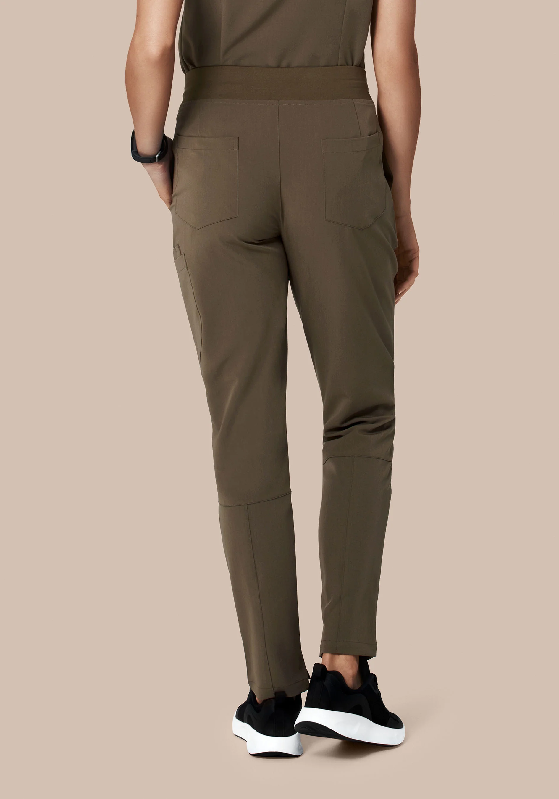 6 Pocket Slim Pants Truffle - Image 5