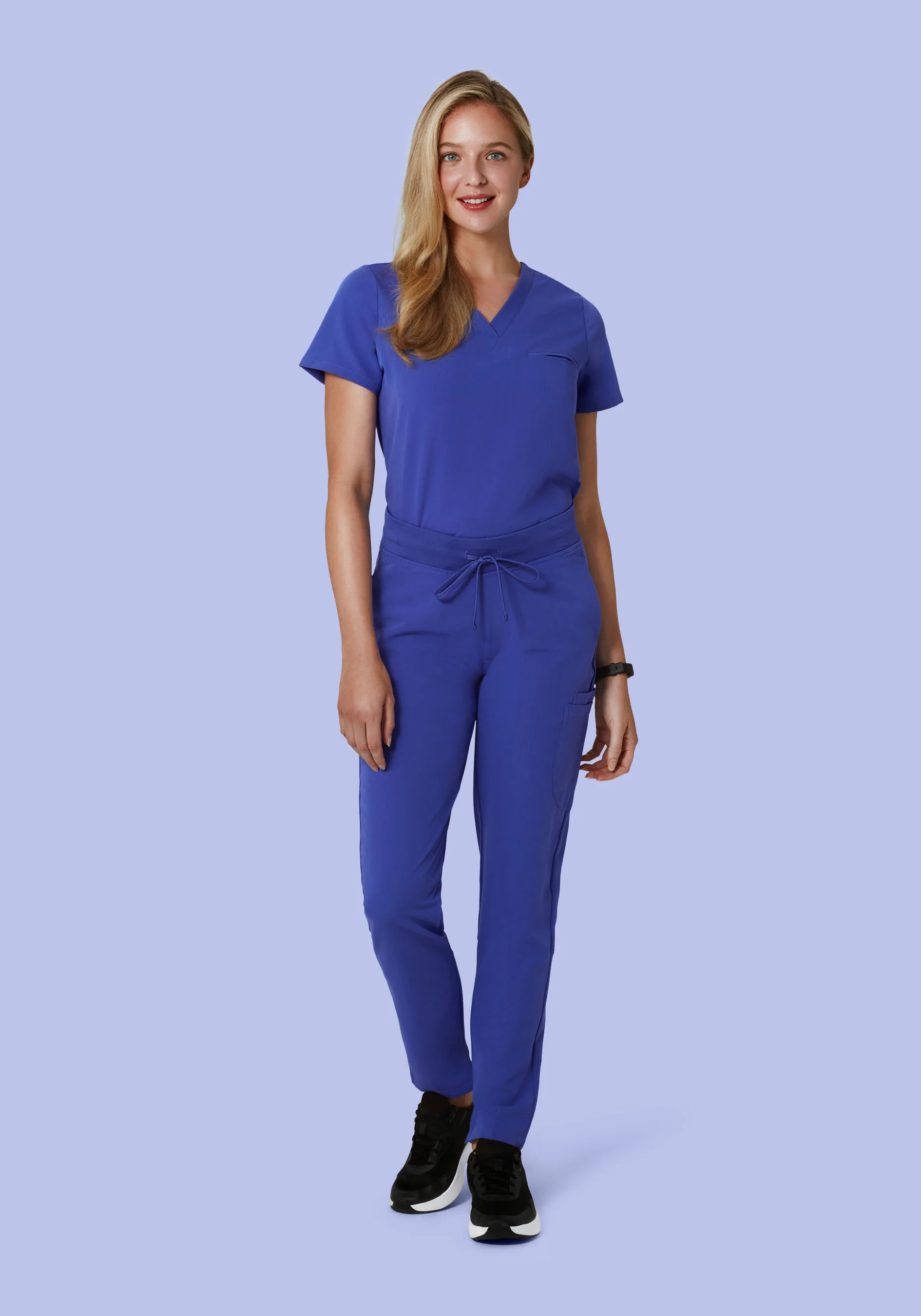 6 Pocket Slim Pants Very Peri - Image 2