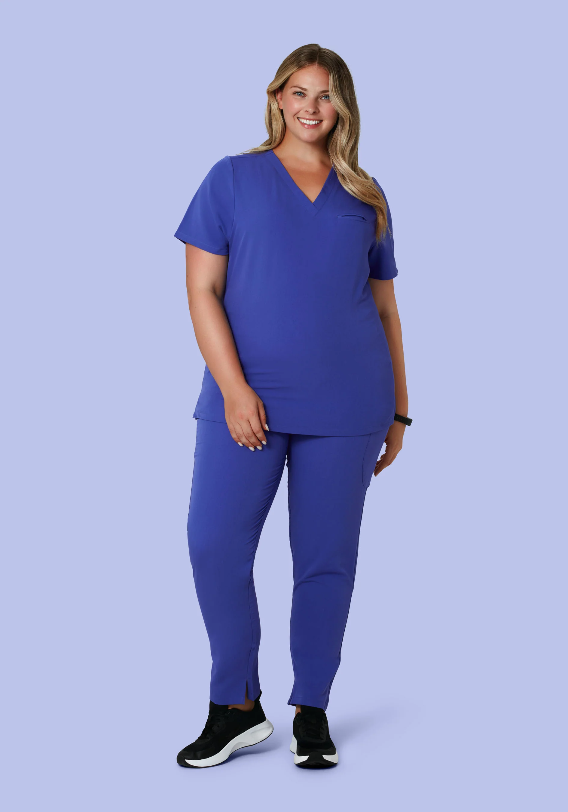6 Pocket Slim Pants Very Peri - Image 5