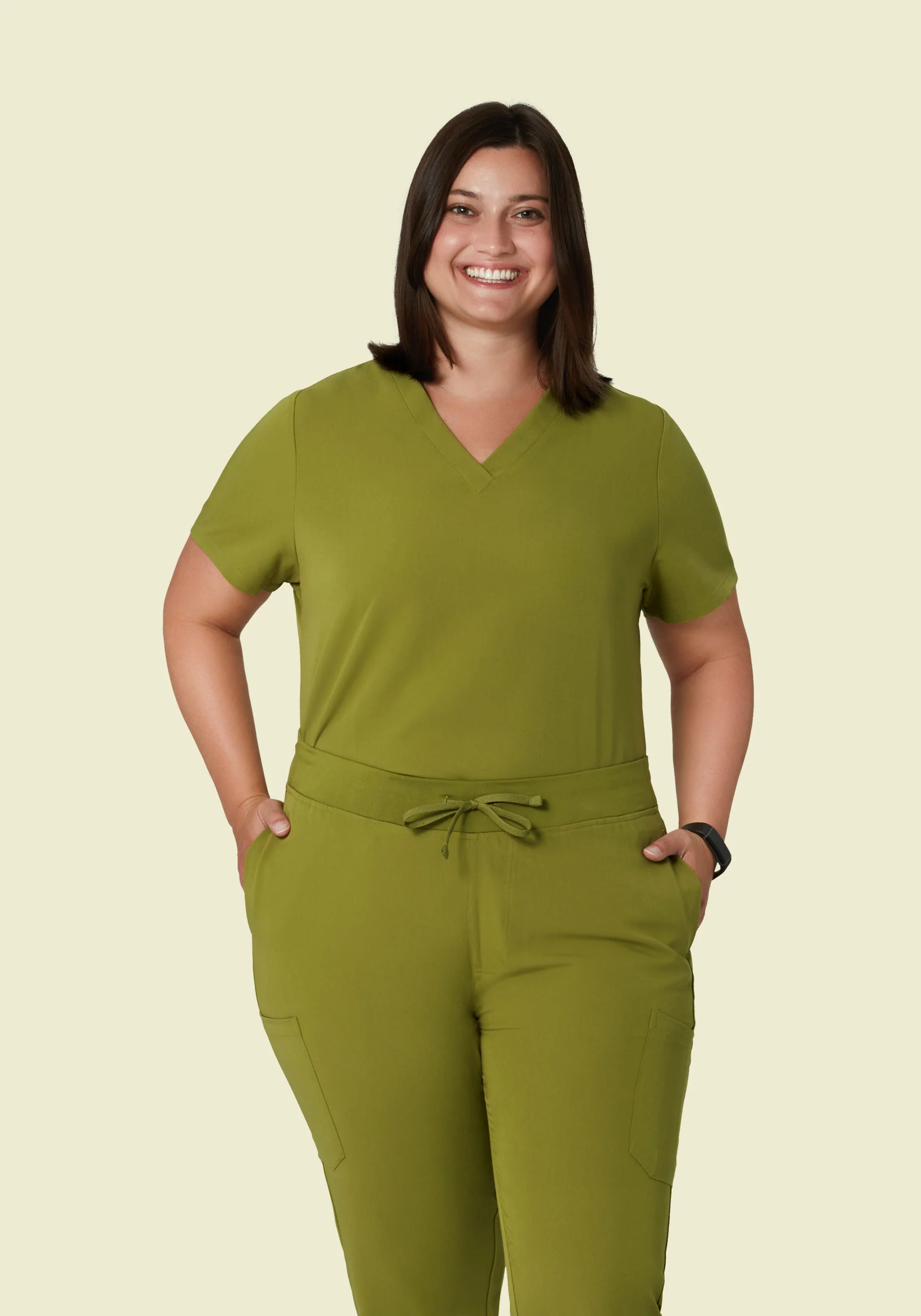6 Pocket Top Avocado - Image 5