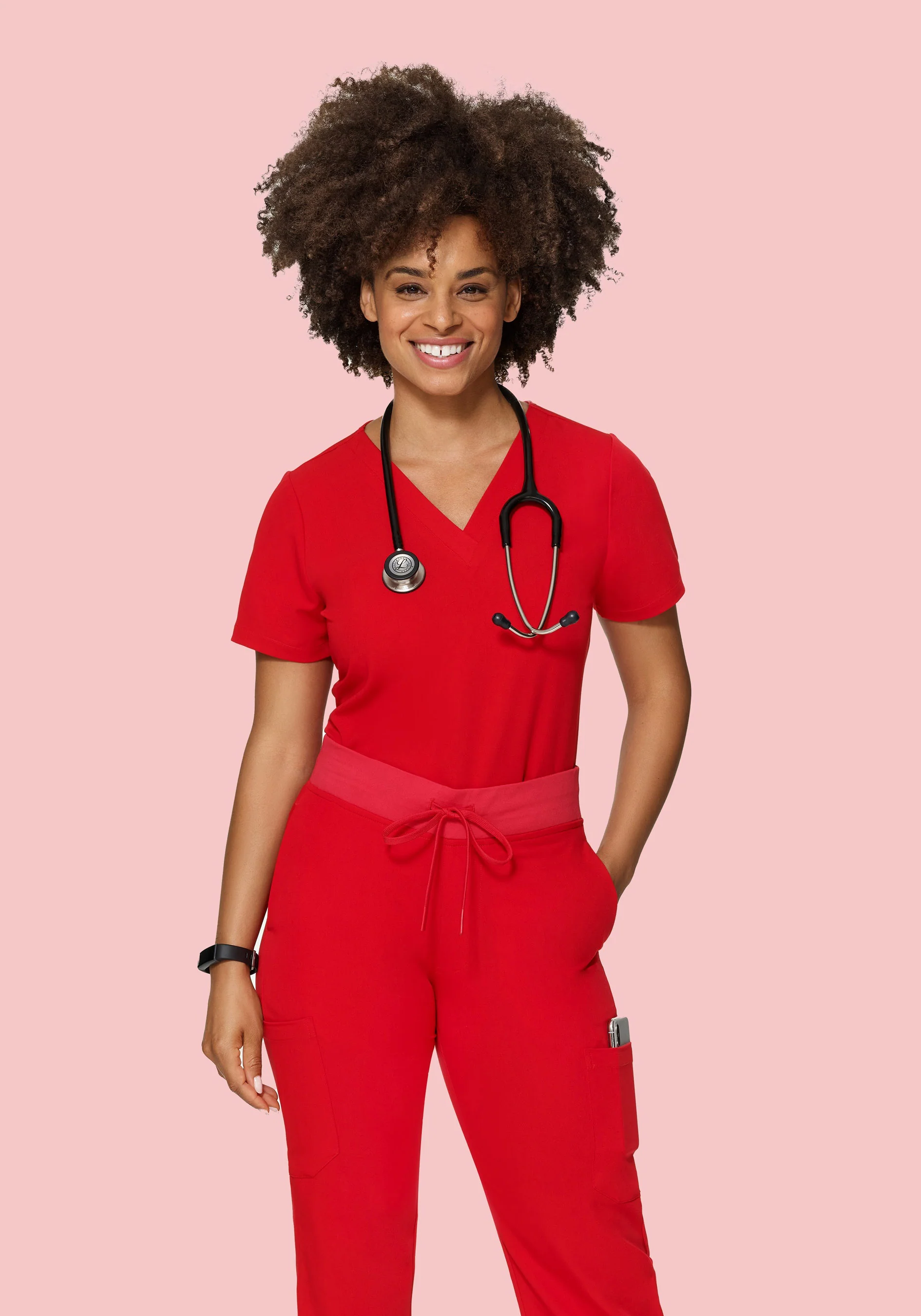 6 Pocket Top Candy Red - Image 3