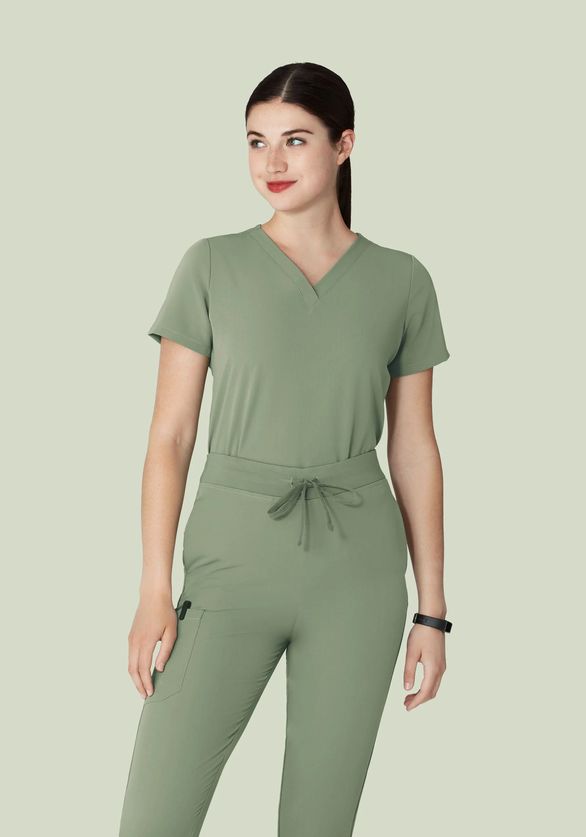 6 Pocket Top Cool Sage - Image 2
