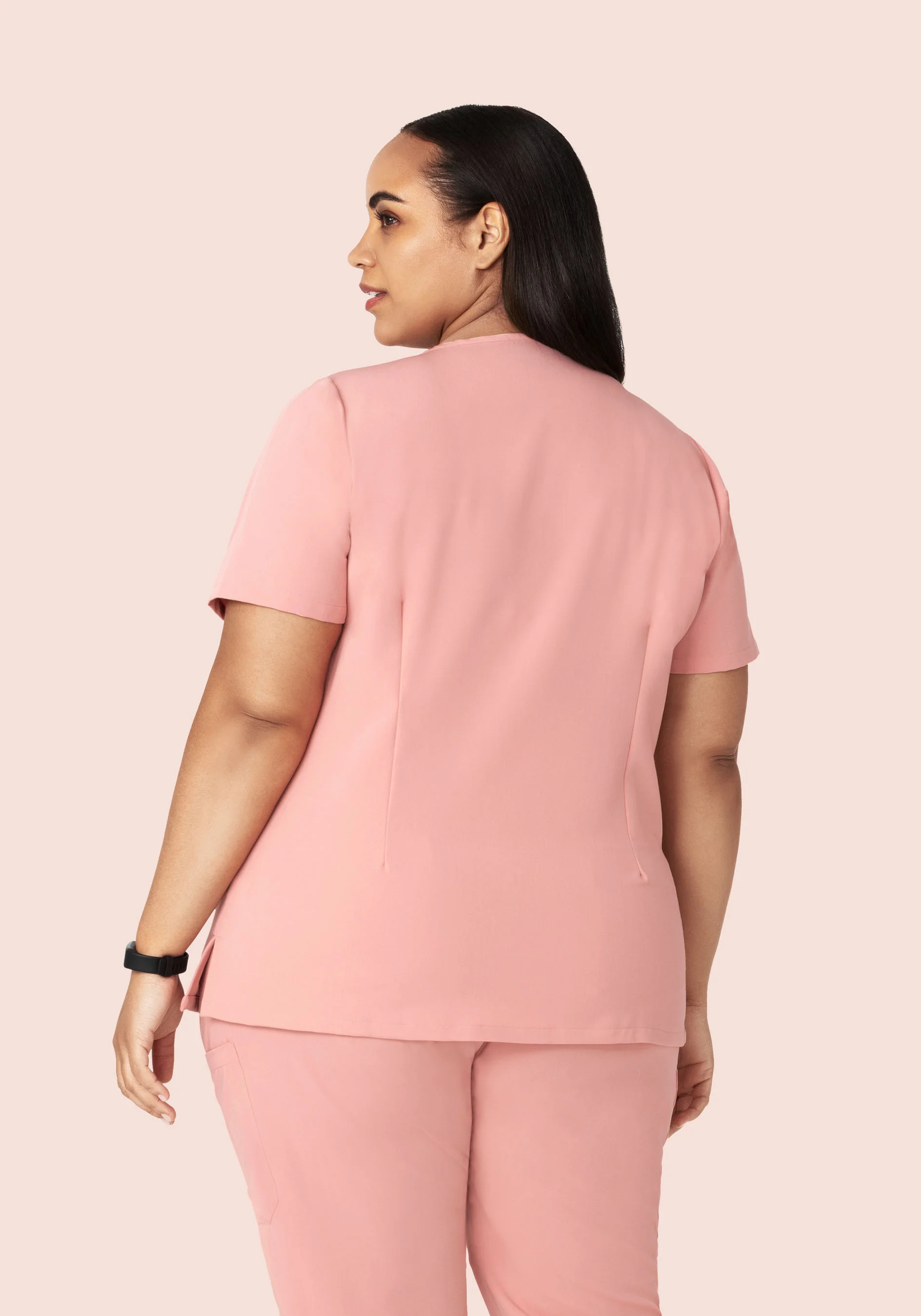 6 Pocket Top Dusty Pink - Image 8