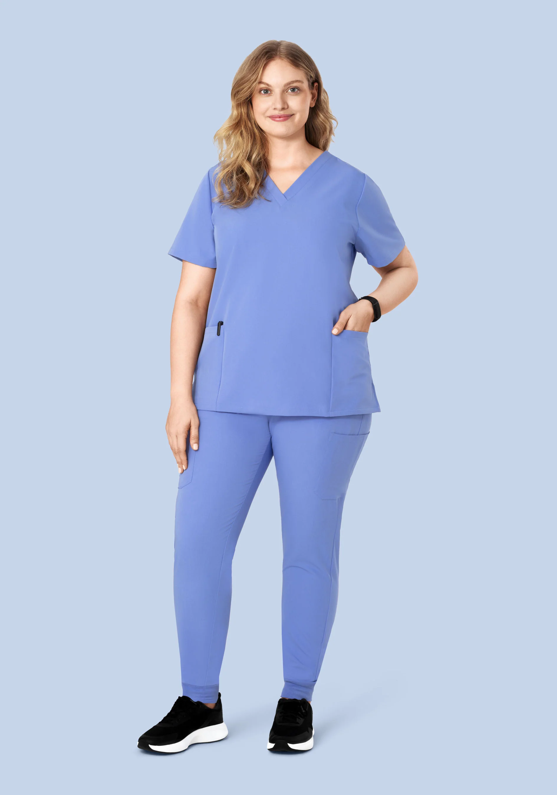 6 Pocket Top French Blue - Image 9