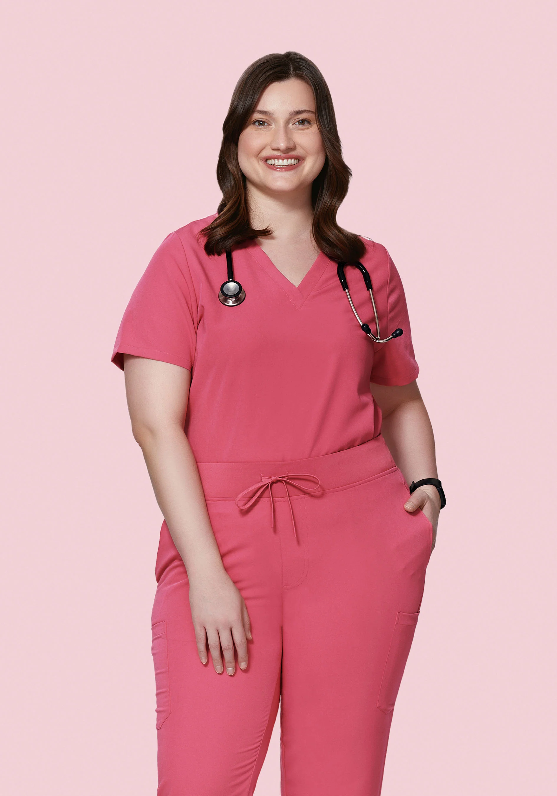 6 Pocket Top Jaipur Pink - Image 6
