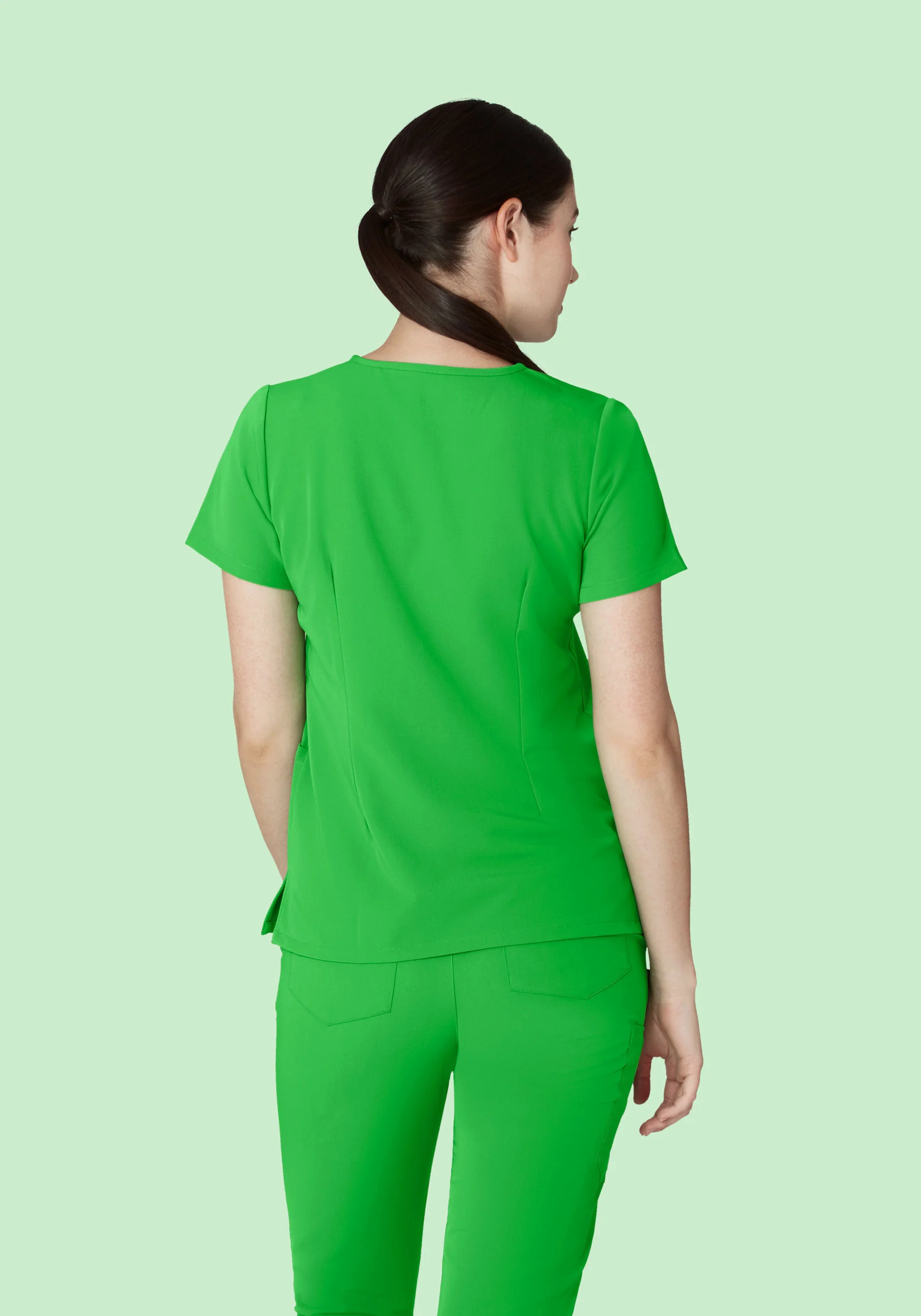 6 Pocket Top Kelly Green - Image 4