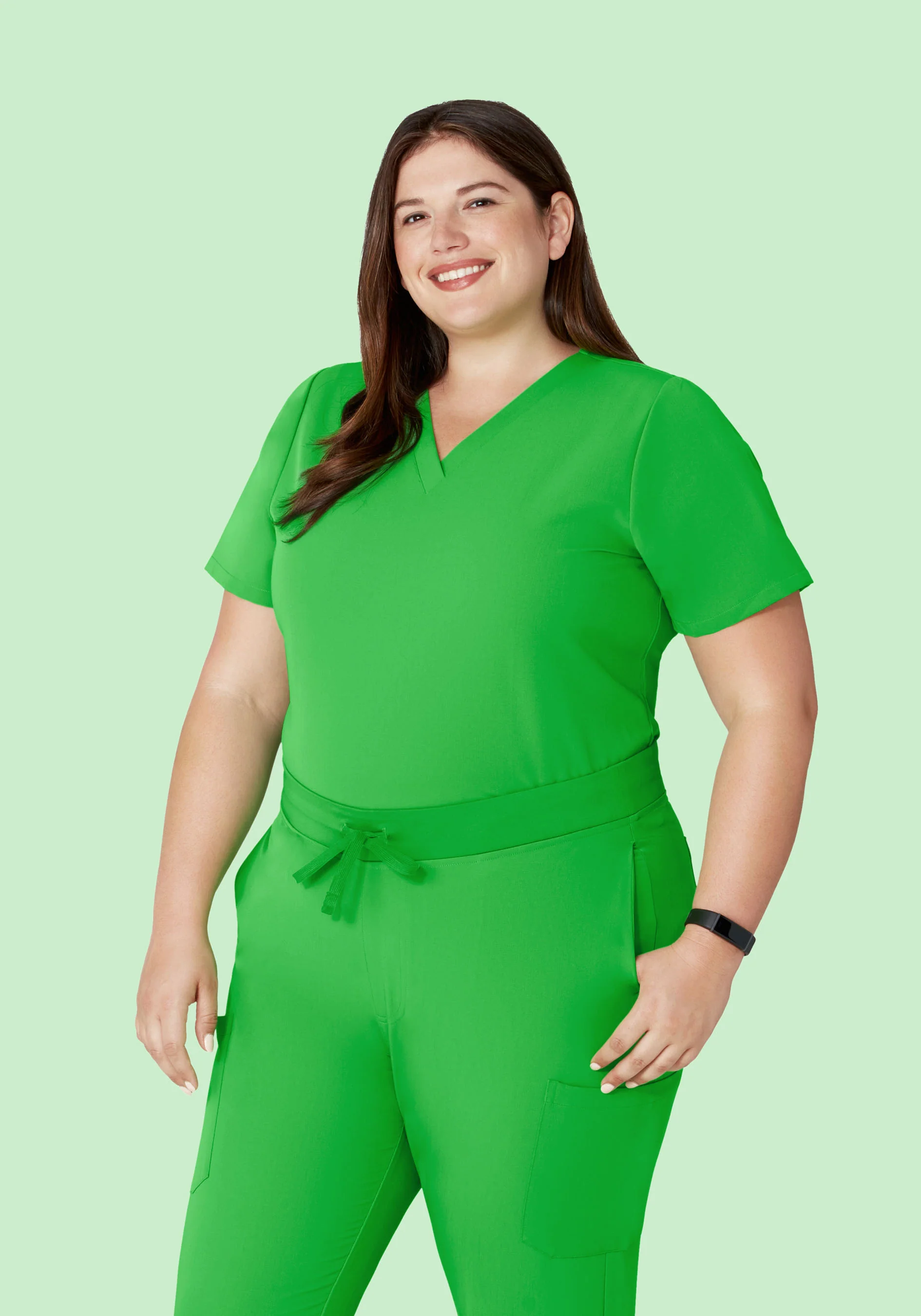 6 Pocket Top Kelly Green - Image 8