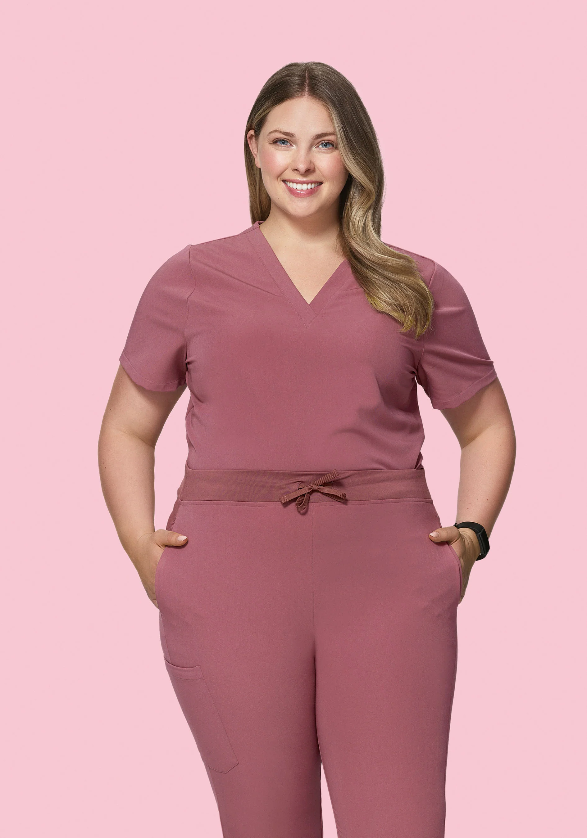 6 Pocket Top Mauve - Image 5