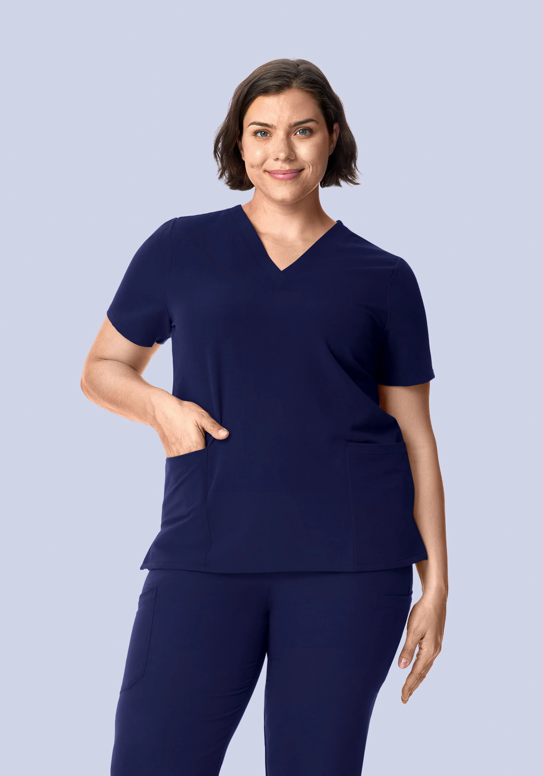 6 Pocket Top Navy - Image 5
