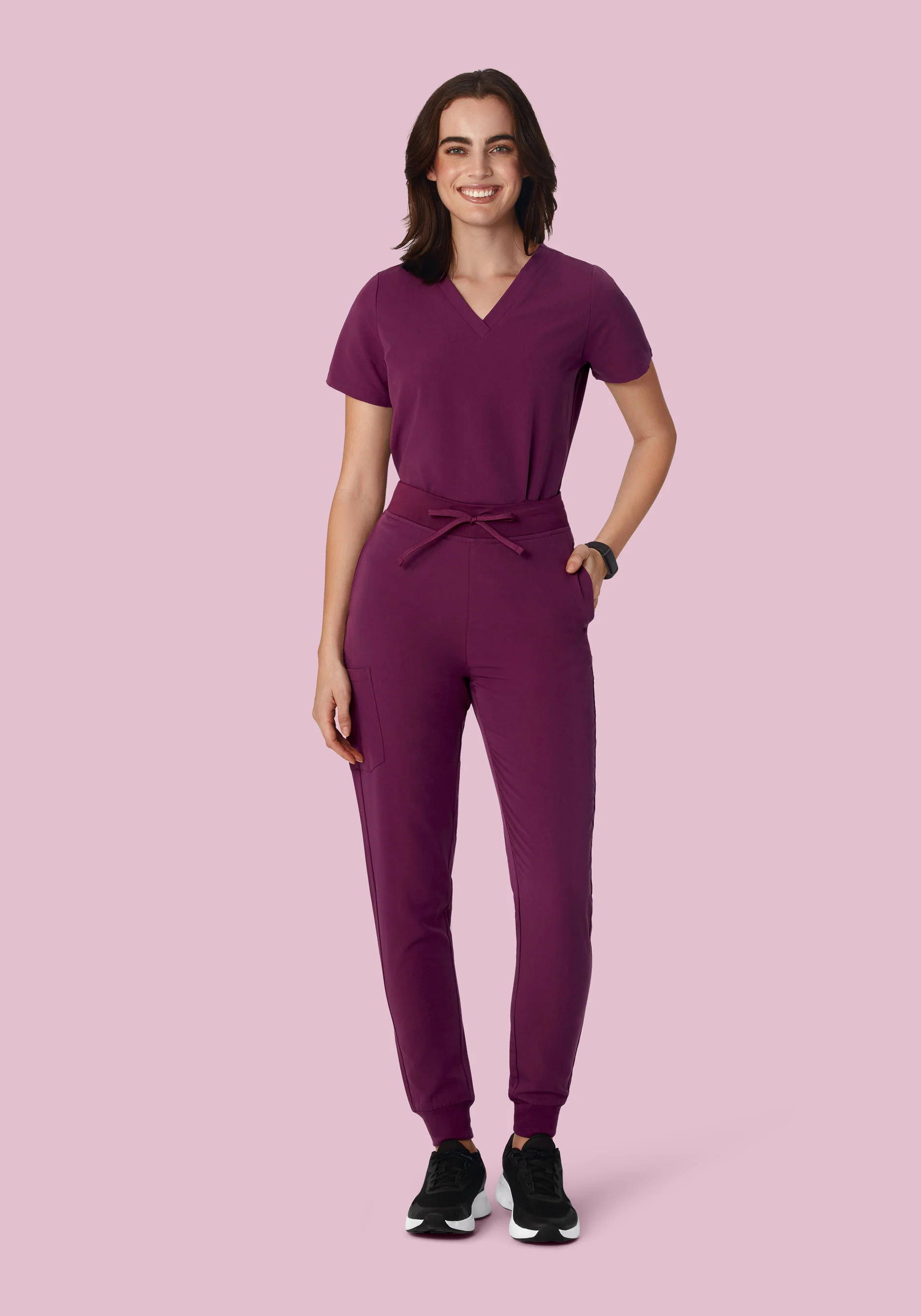 6 Pocket Top Plum - Image 3