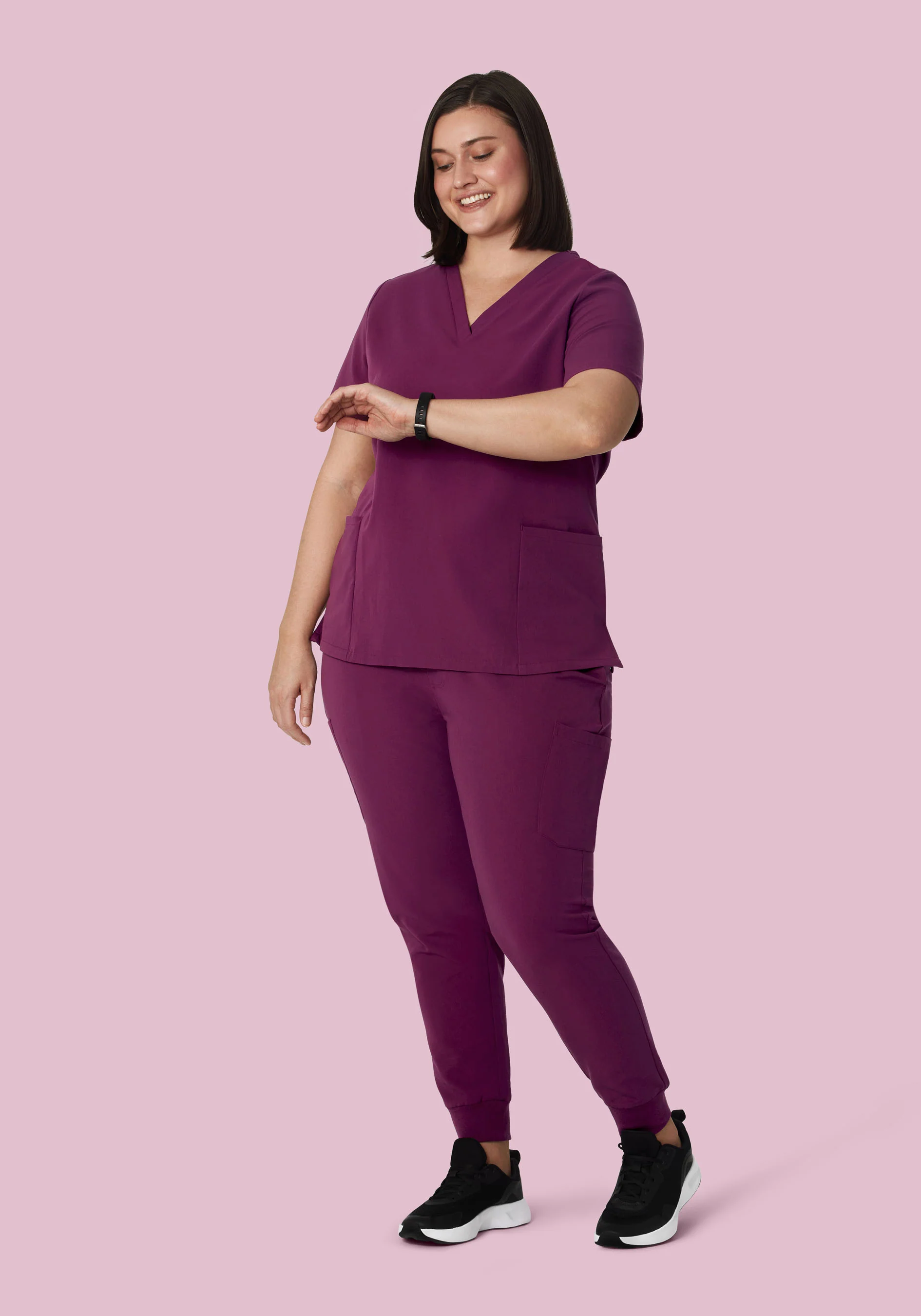 6 Pocket Top Plum - Image 7