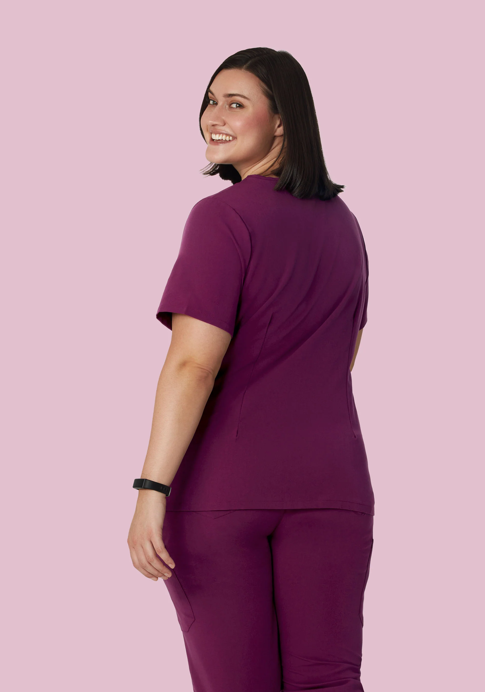 6 Pocket Top Plum - Image 8