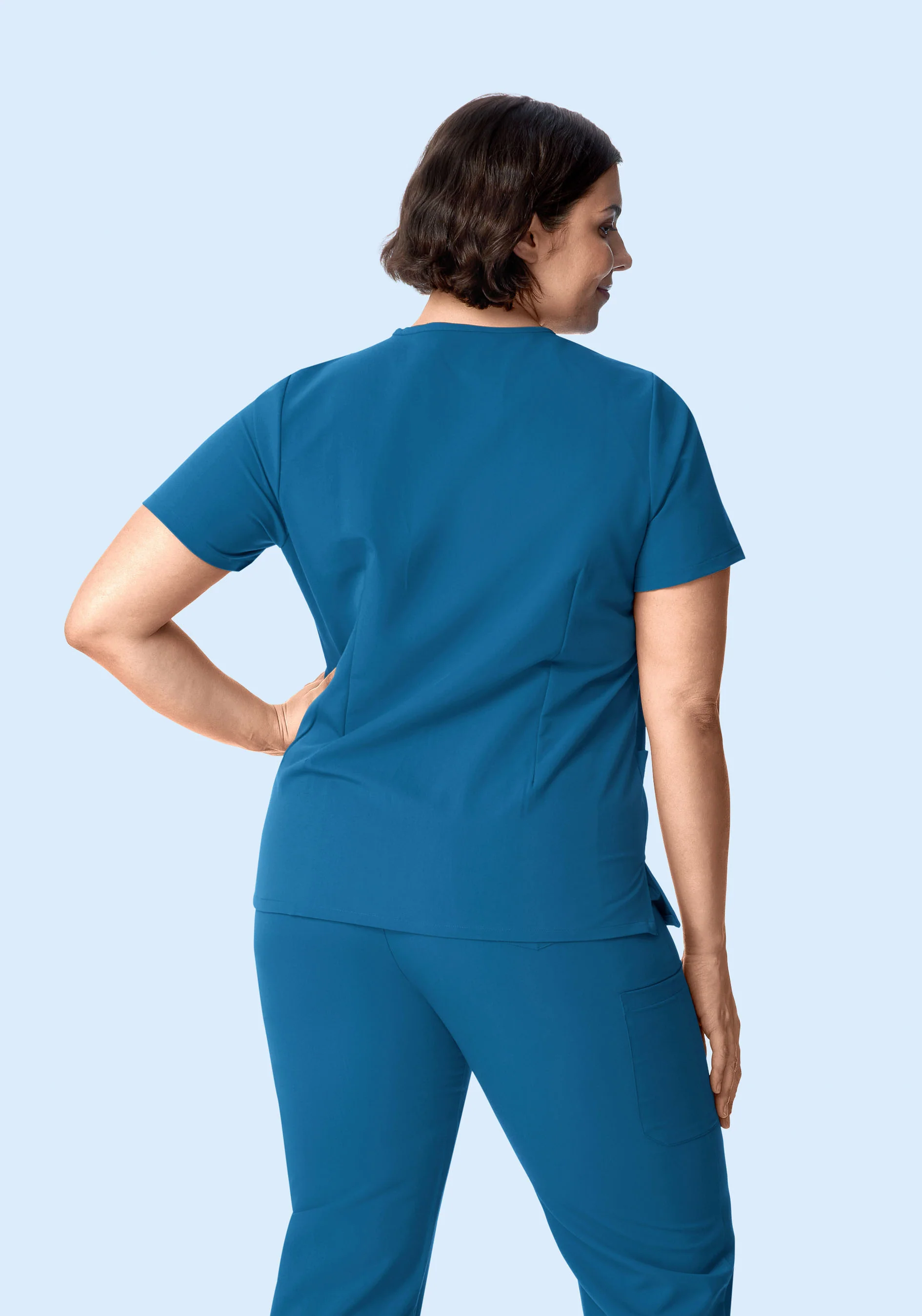 6 Pocket Top Vallarta Blue - Image 6