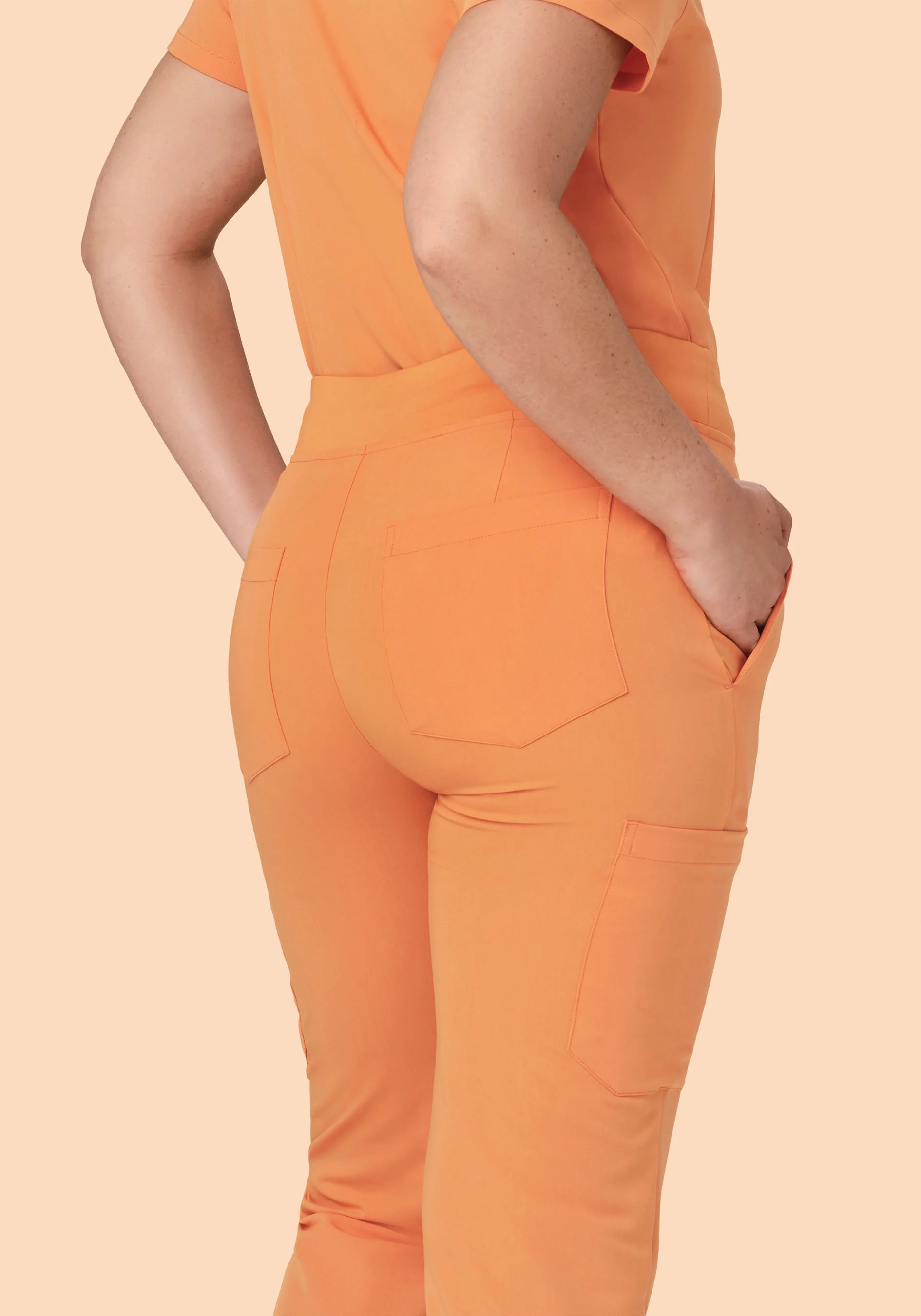9 Pocket Cargo Pants Cantaloupe - Image 5