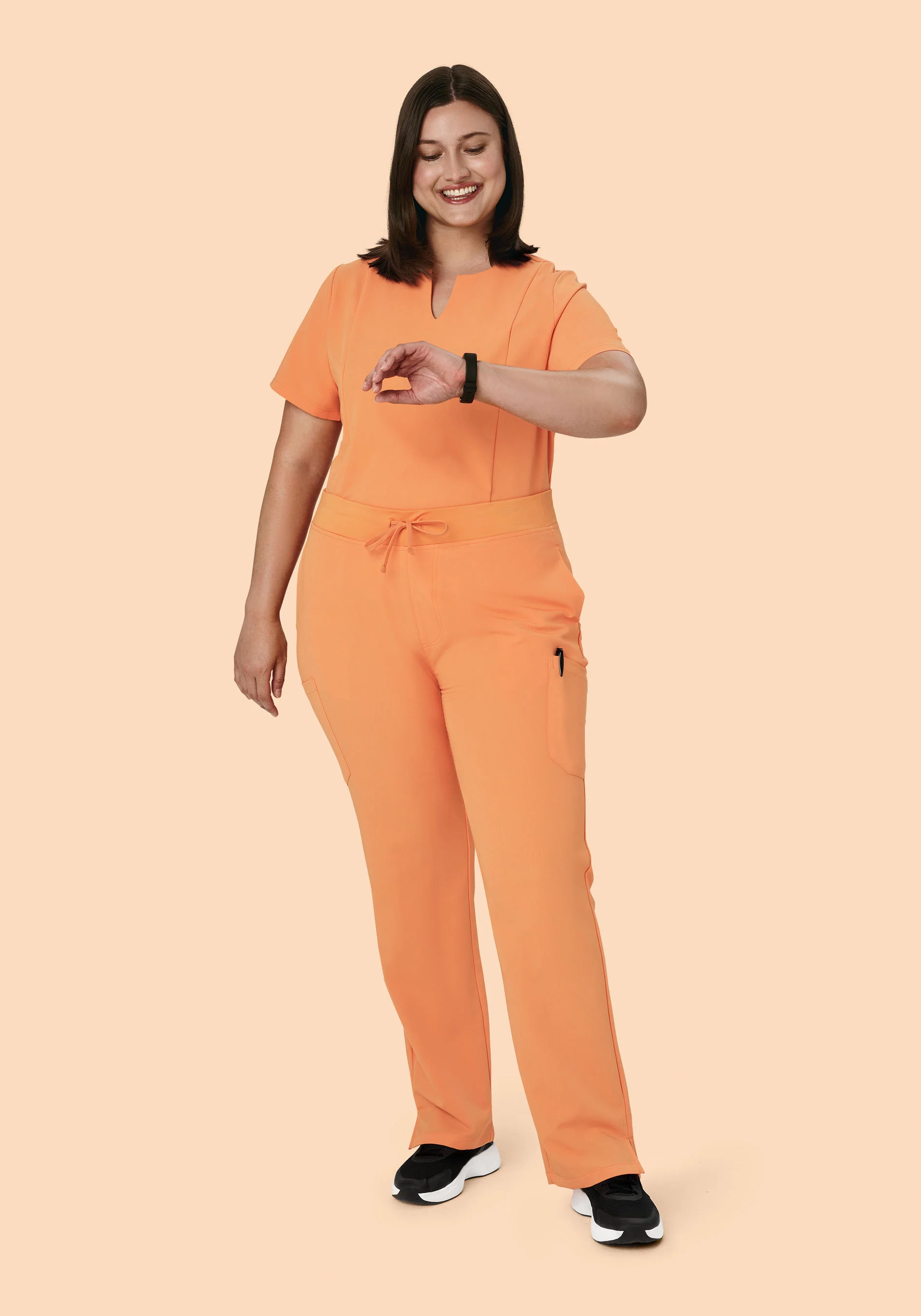 9 Pocket Cargo Pants Cantaloupe - Image 6
