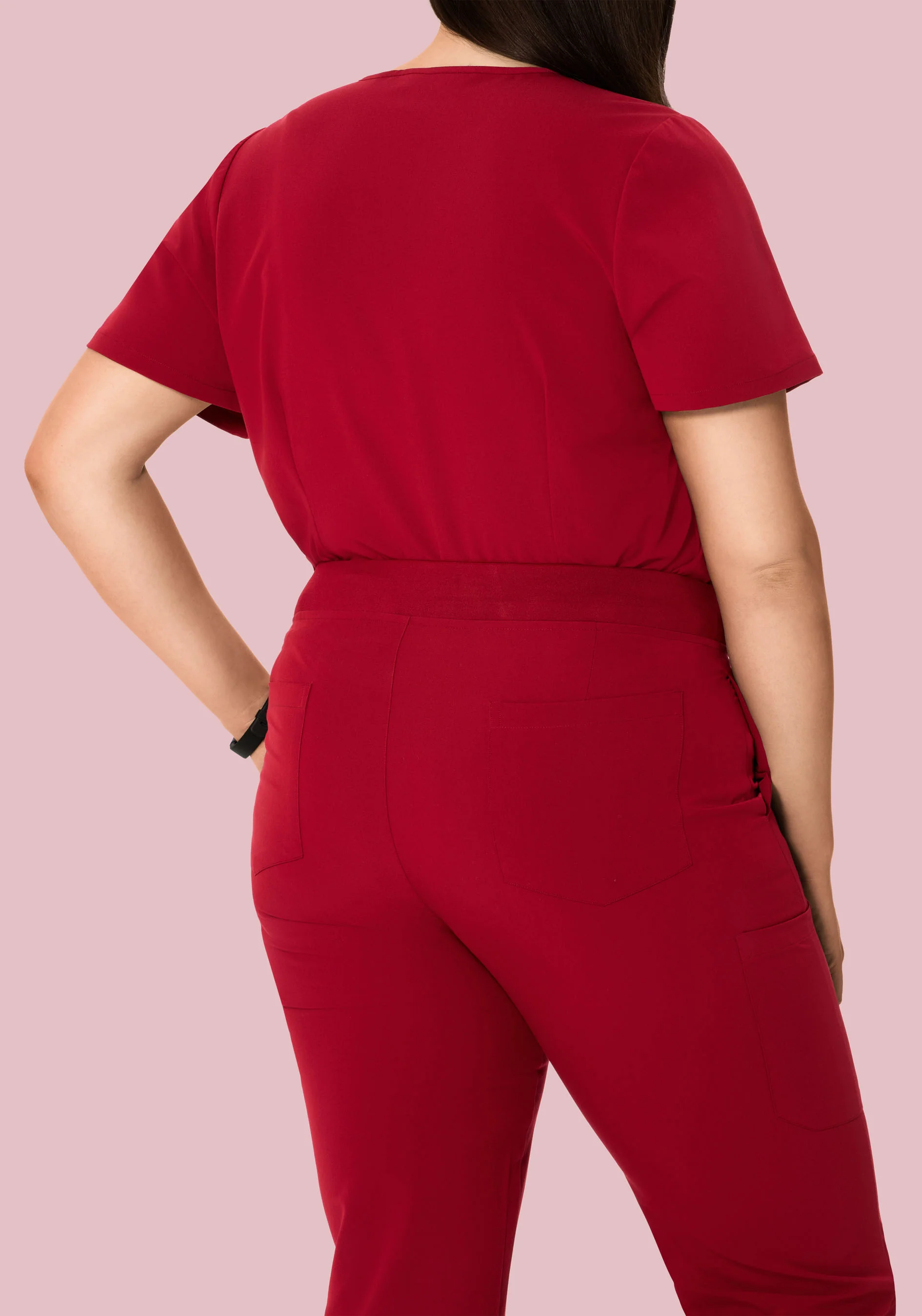 9 Pocket Cargo Pants Cardinal - Image 7