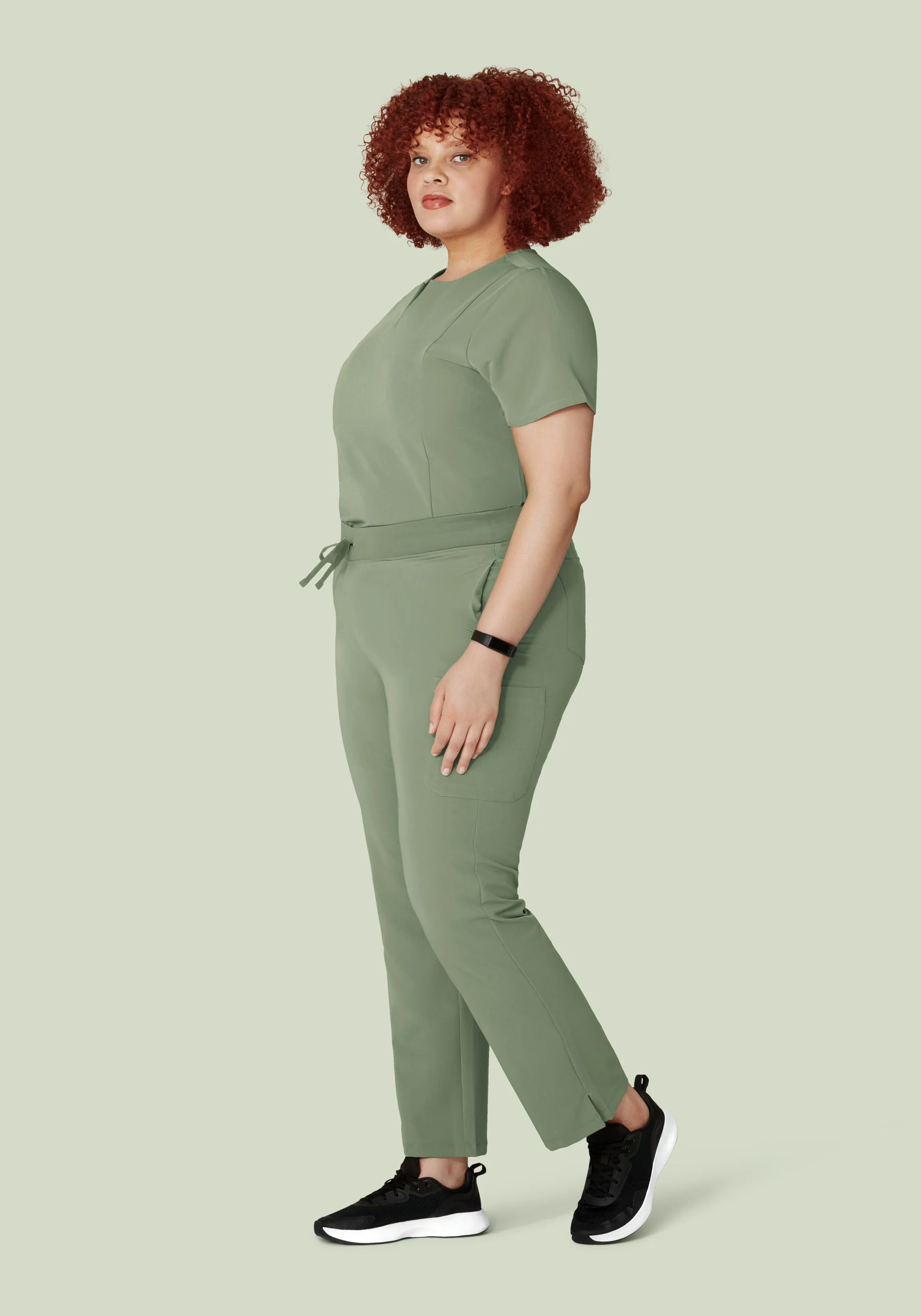 9 Pocket Cargo Pants Cool Sage - Image 6