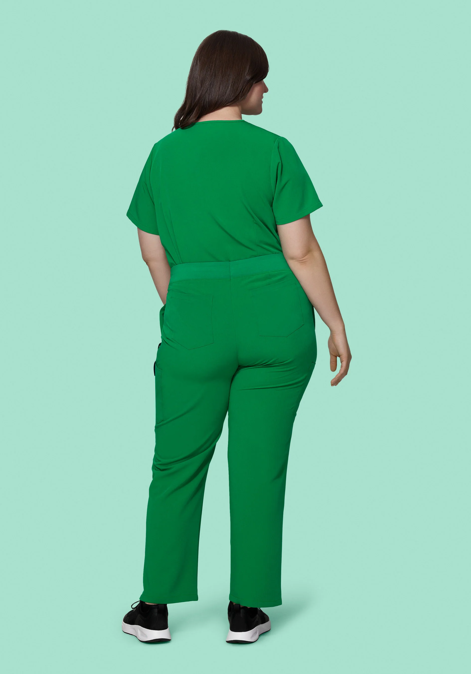 9 Pocket Cargo Pants Emerald - Image 7