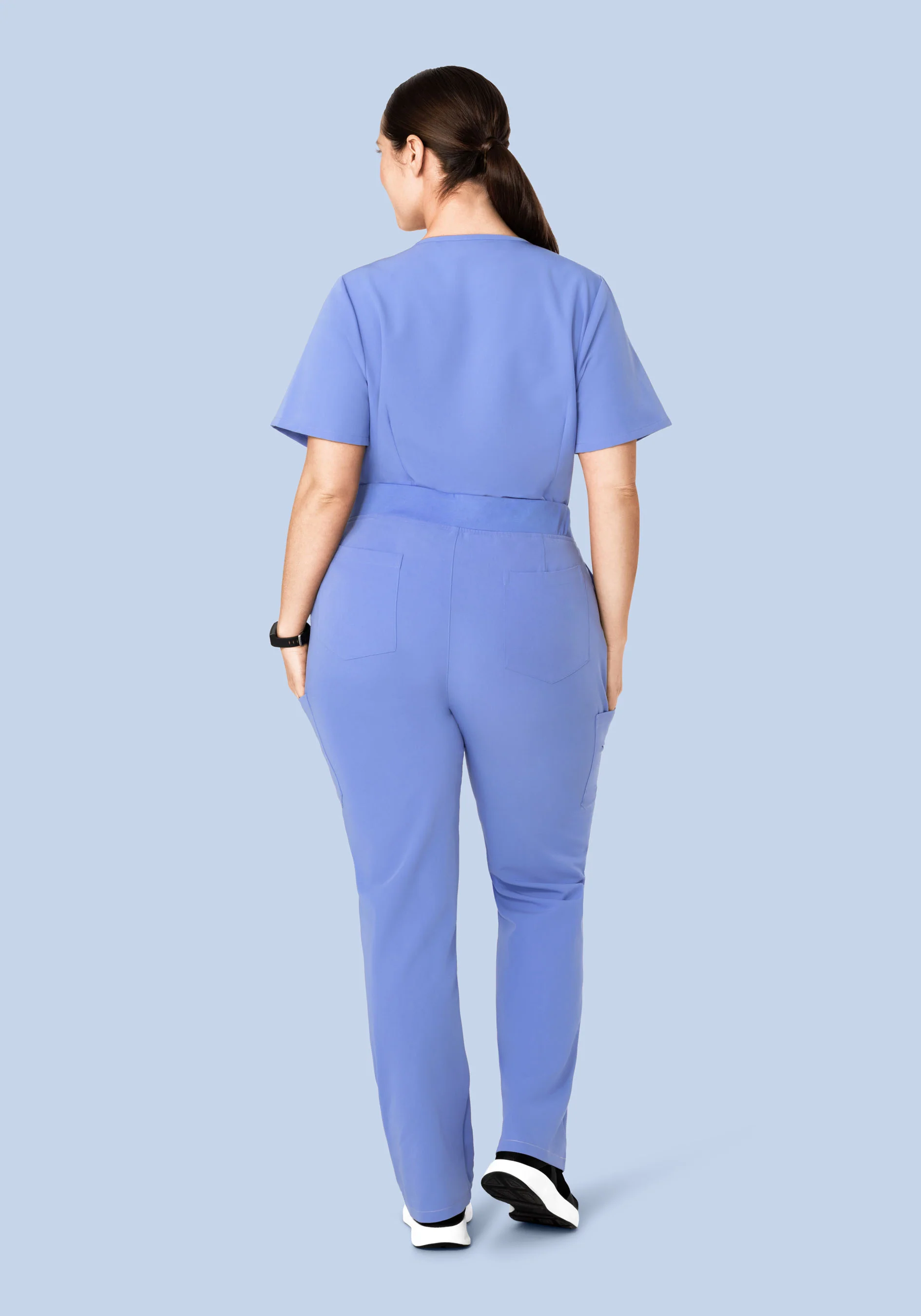 9 Pocket Cargo Pants French Blue - Image 9