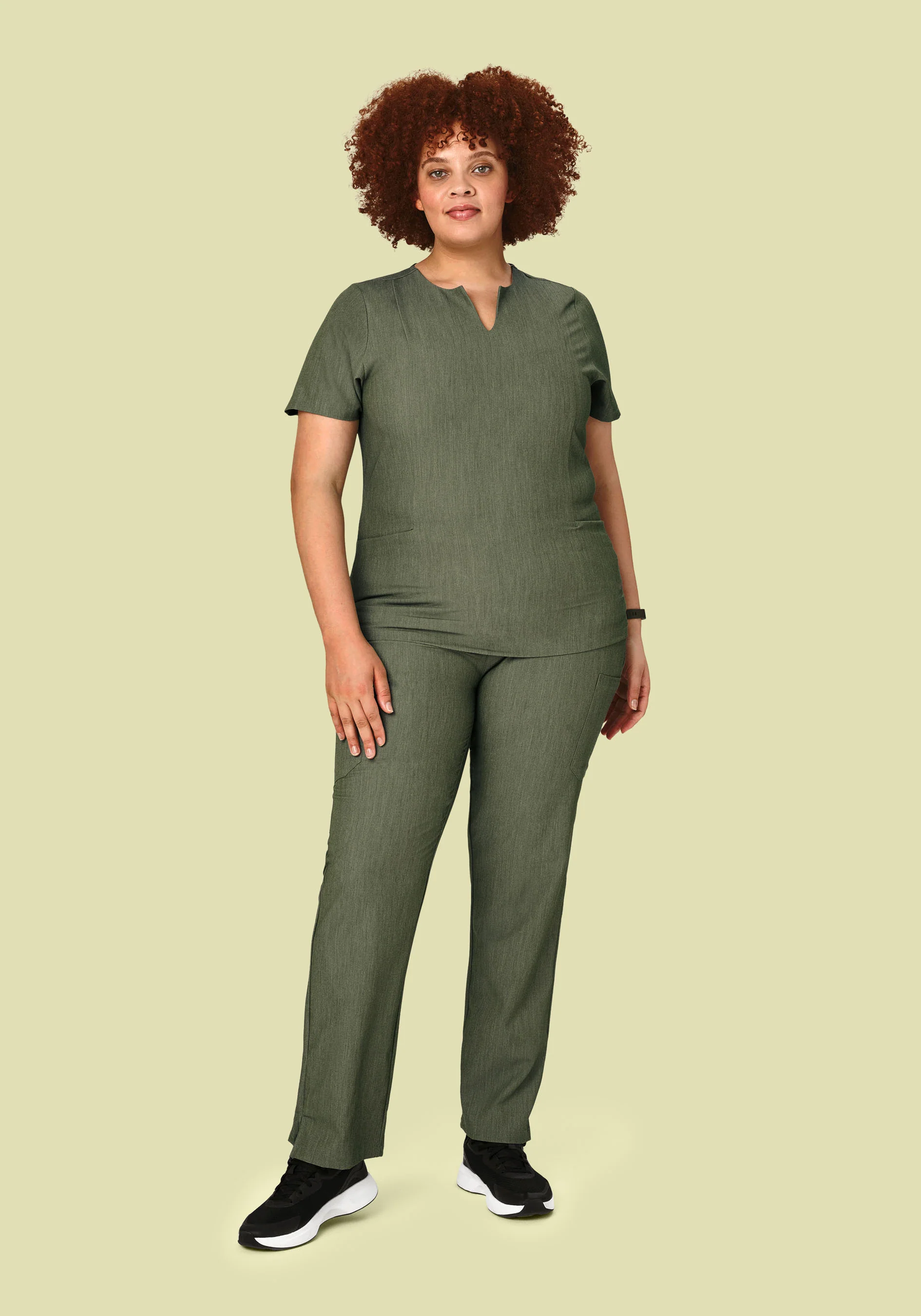 9 Pocket Cargo Pants Heather Olive - Image 9