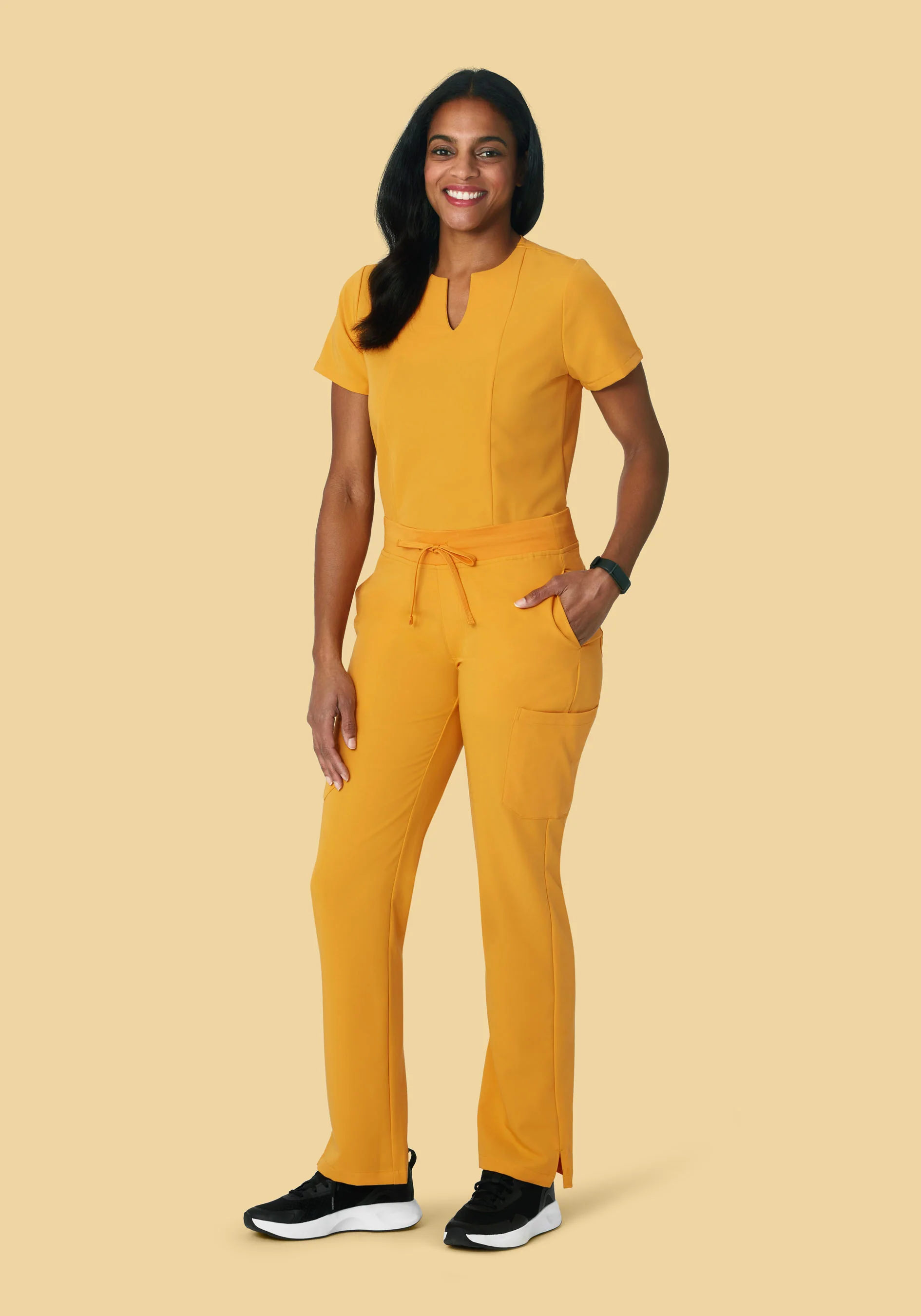 9 Pocket Cargo Pants Honey - Image 2