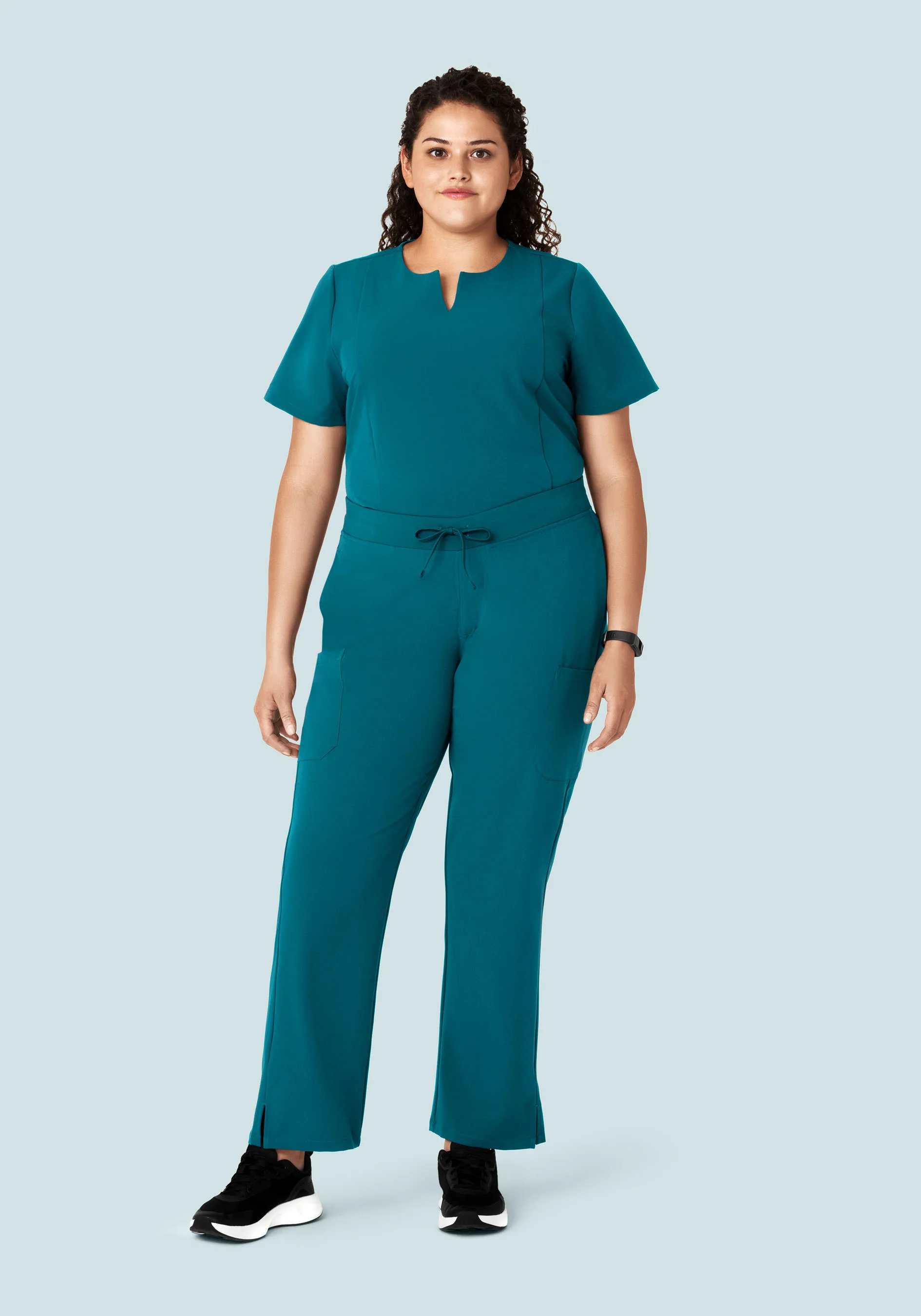 9 Pocket Cargo Pants Peacock - Image 7