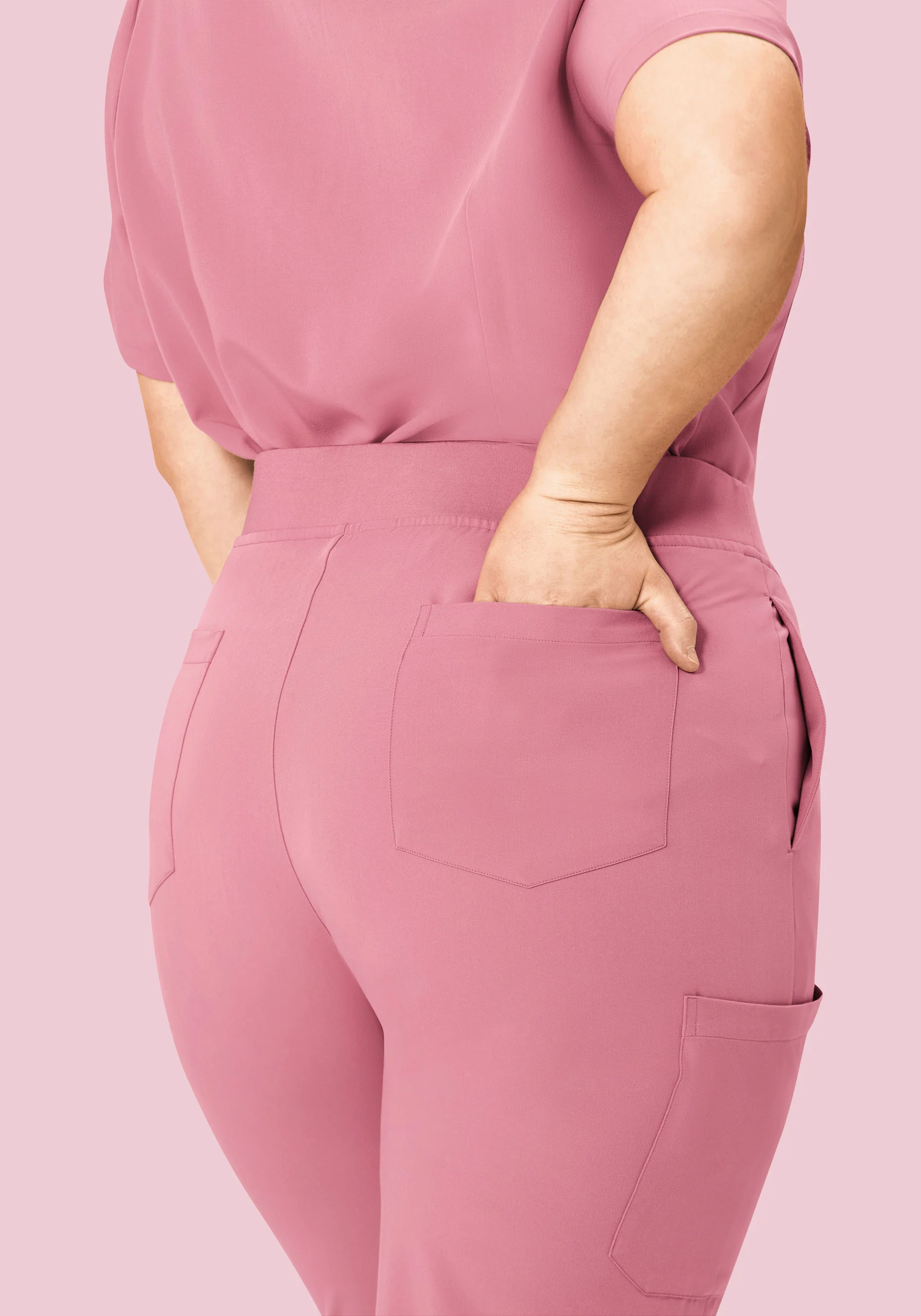 9 Pocket Cargo Pants Rosé - Image 8