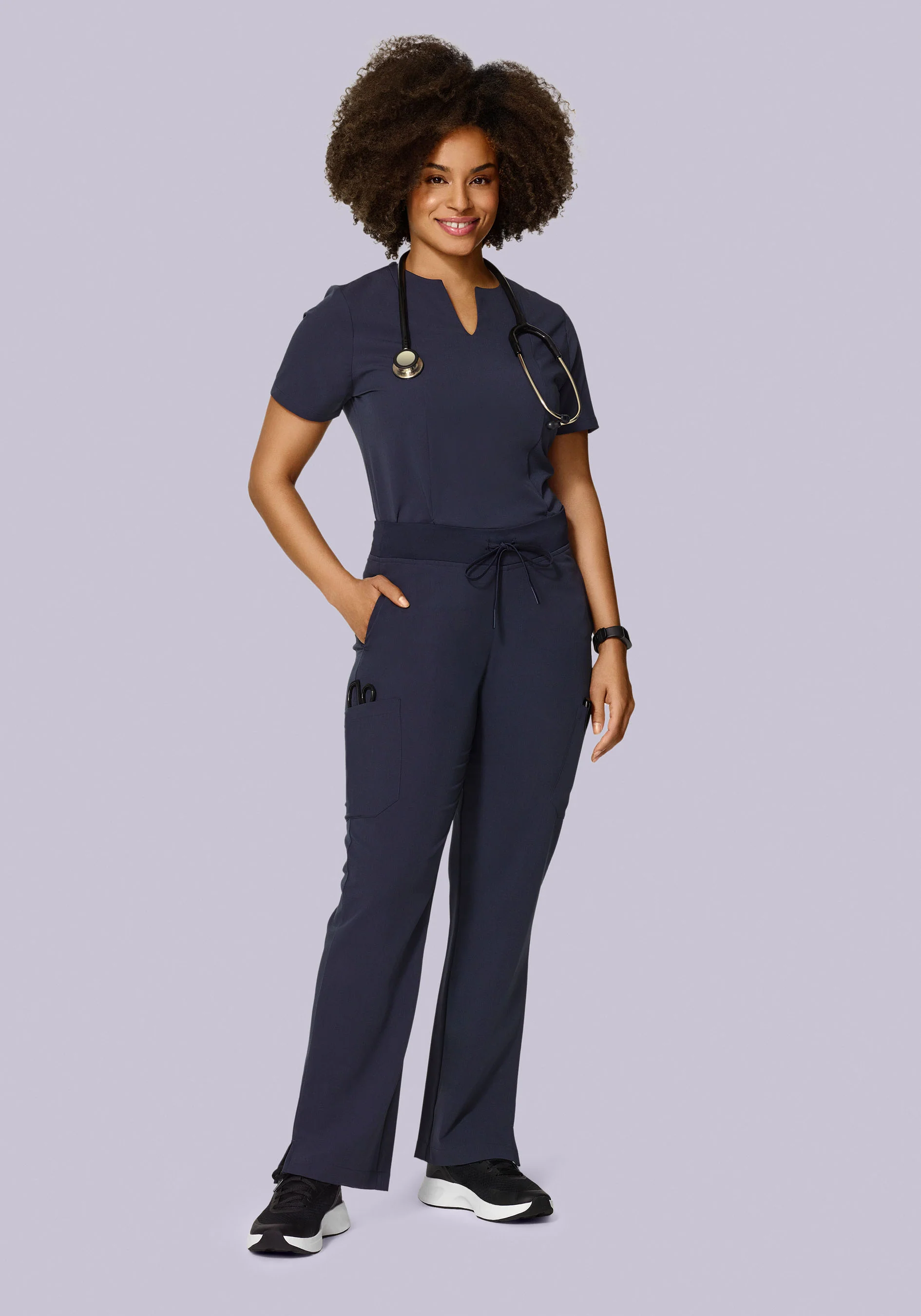 9 Pocket Cargo Pants Steel - Image 2