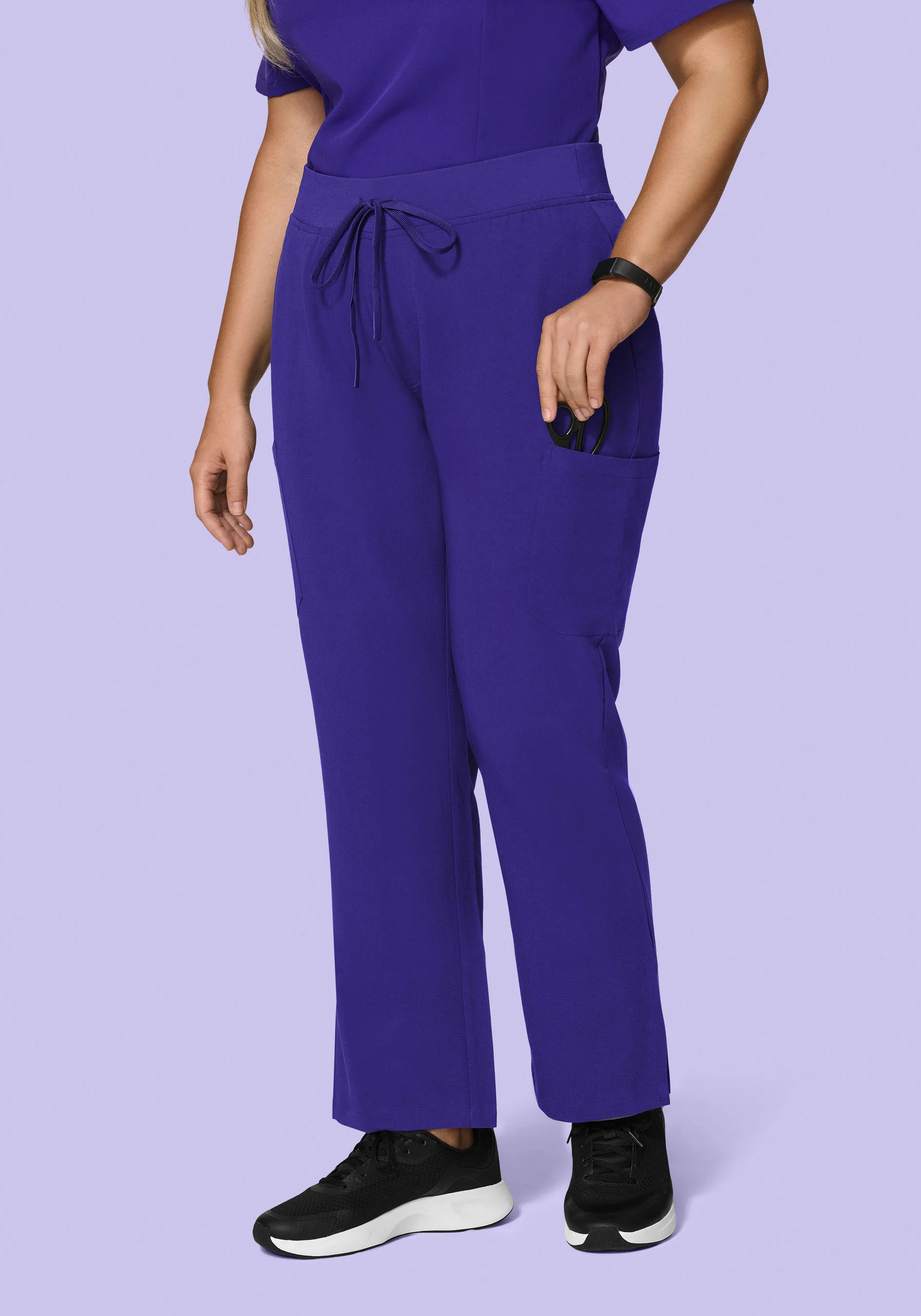 9 Pocket Cargo Pants True Grape - Image 5