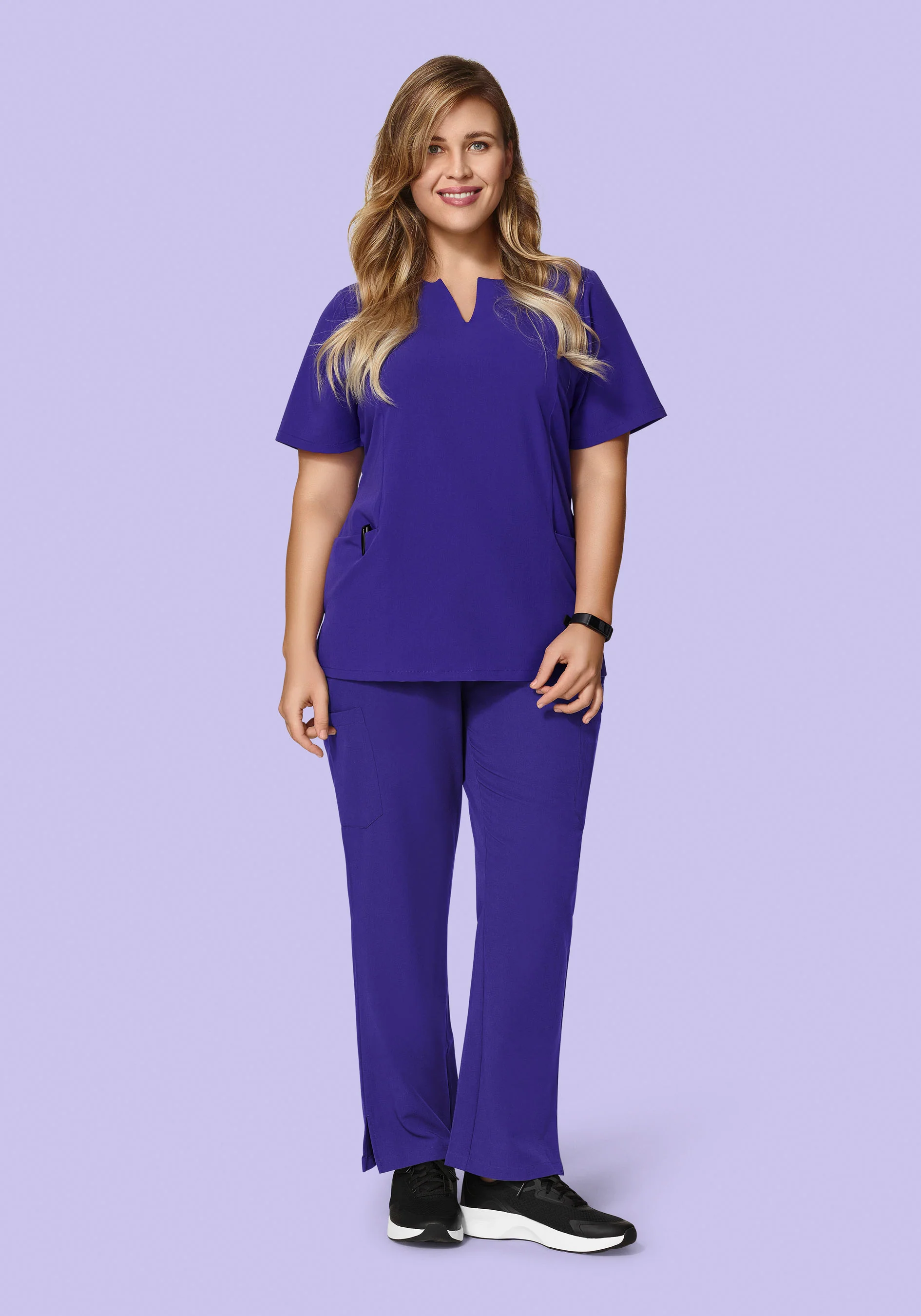 9 Pocket Cargo Pants True Grape - Image 6