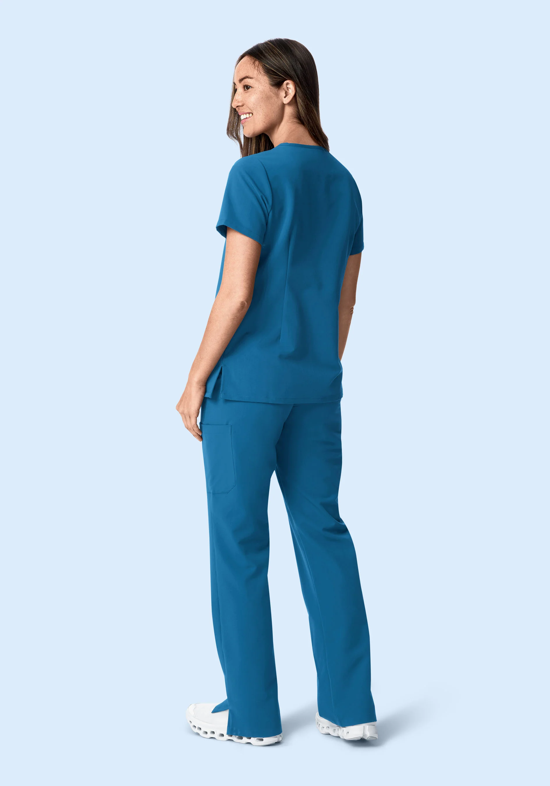 9 Pocket Cargo Pants Vallarta Blue - Image 3