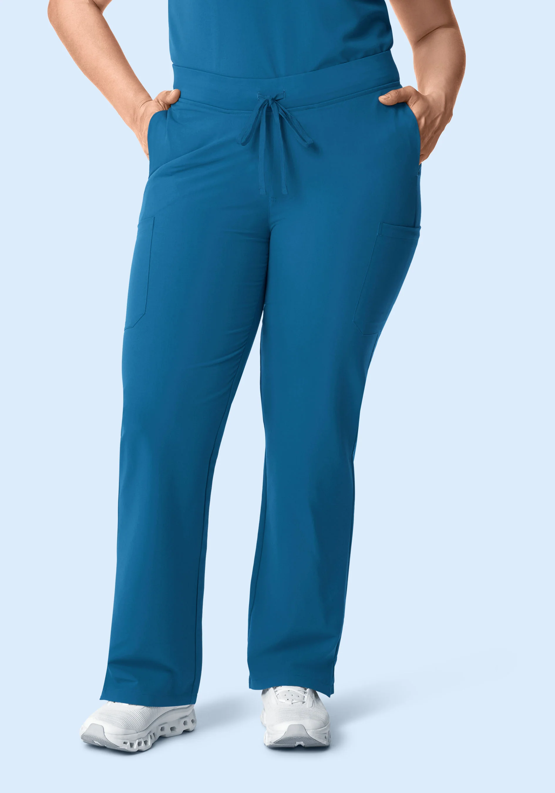 9 Pocket Cargo Pants Vallarta Blue - Image 4