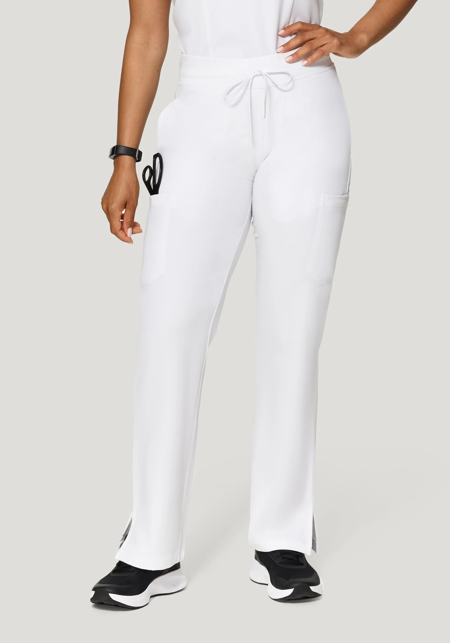 9 Pocket Cargo Pants White