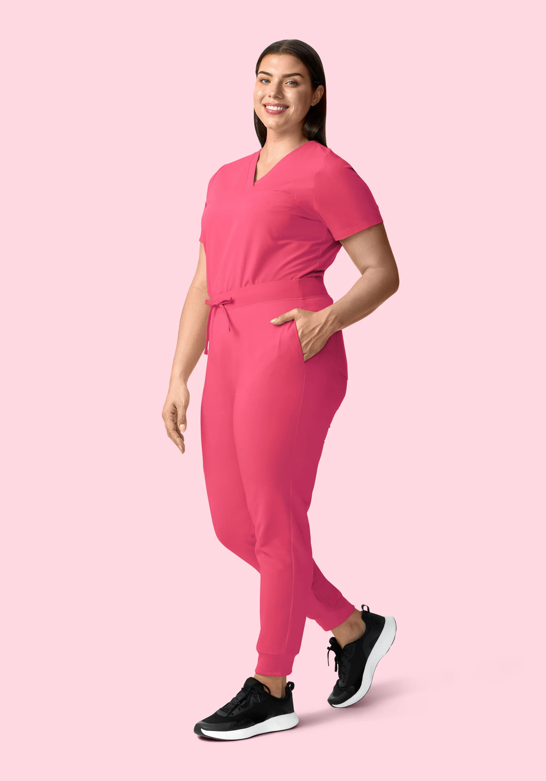 9 Pocket Joggers Carmine - Image 6