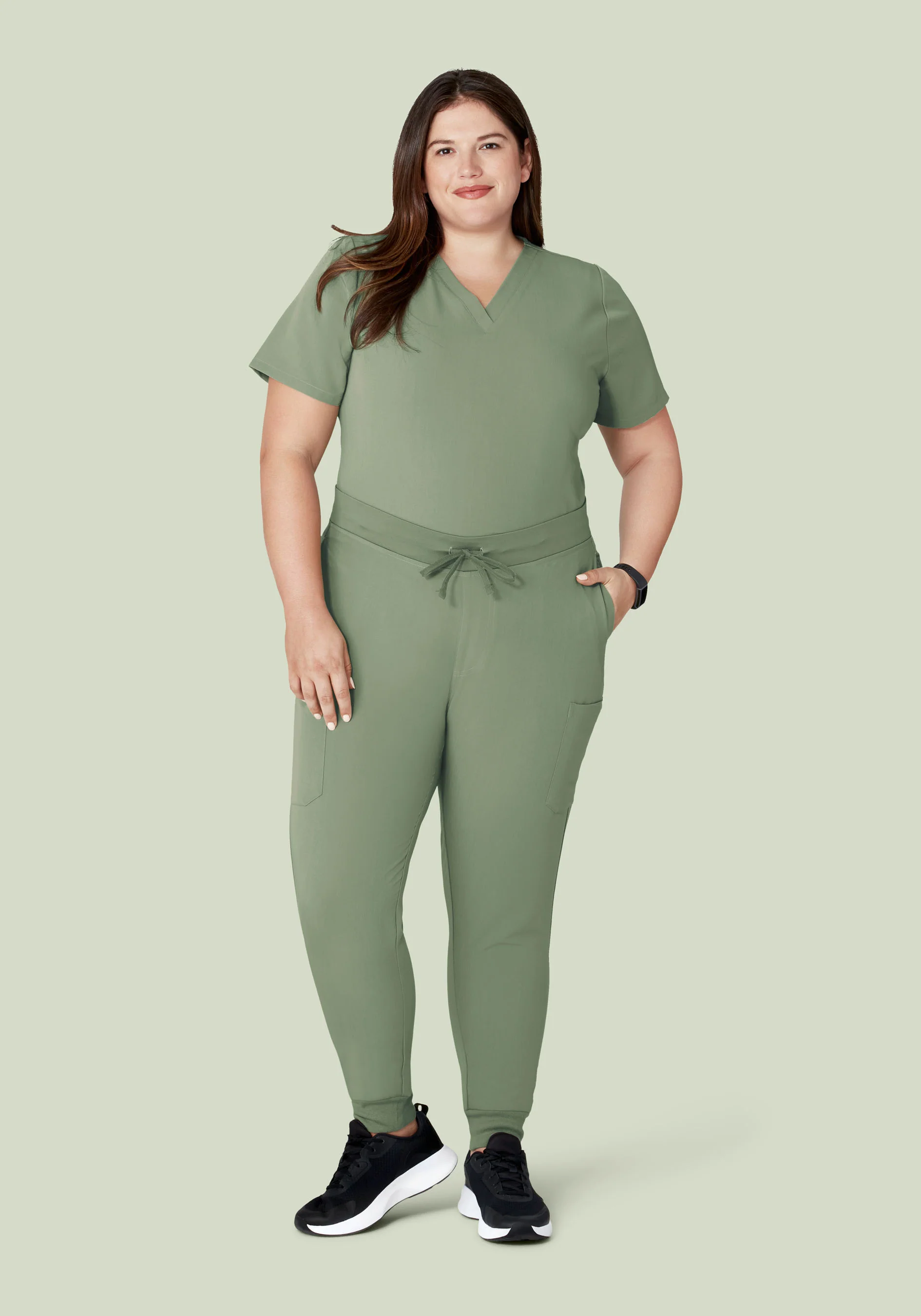 9 Pocket Joggers Cool Sage - Image 9