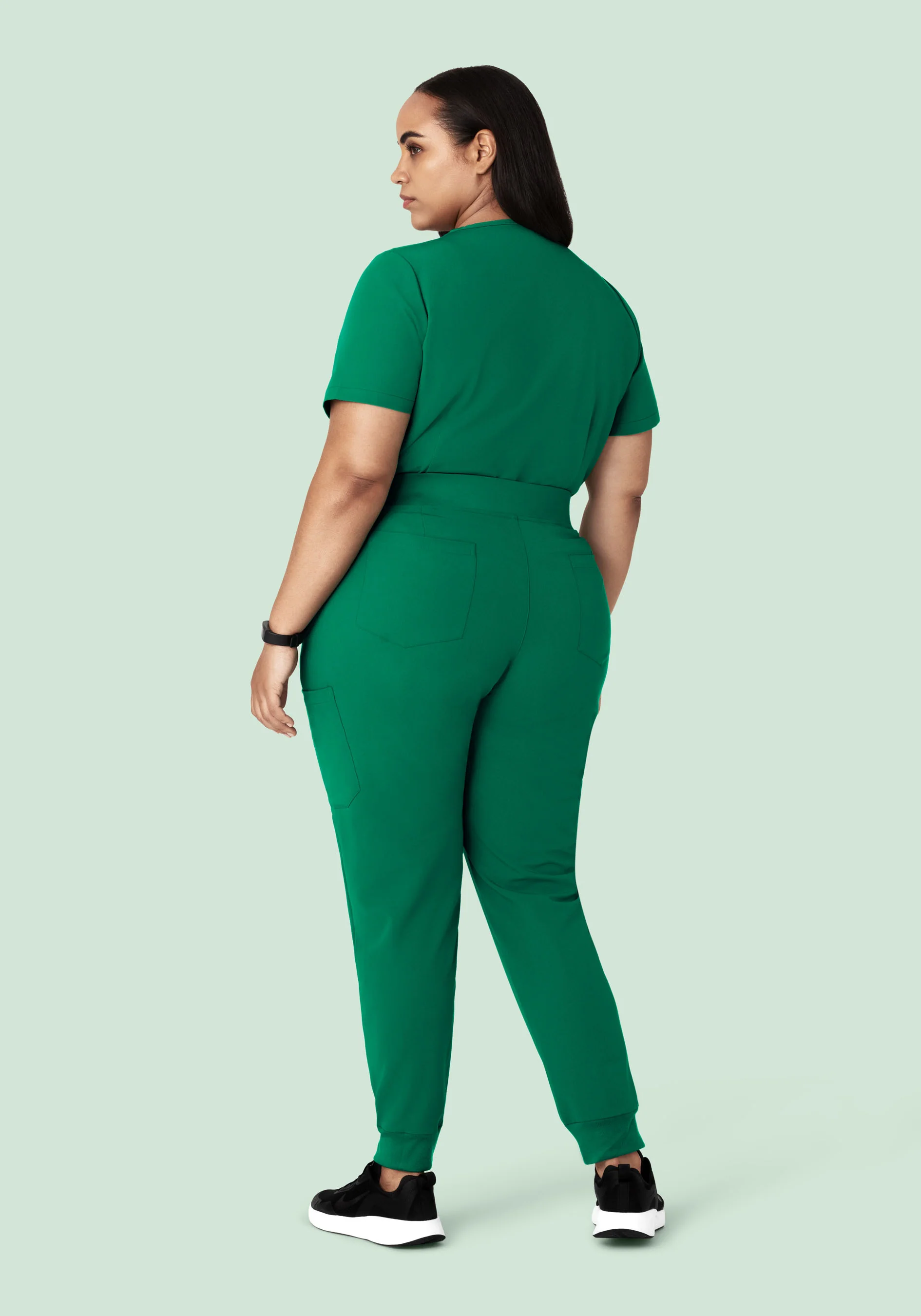 9 Pocket Joggers Envy Green - Image 10