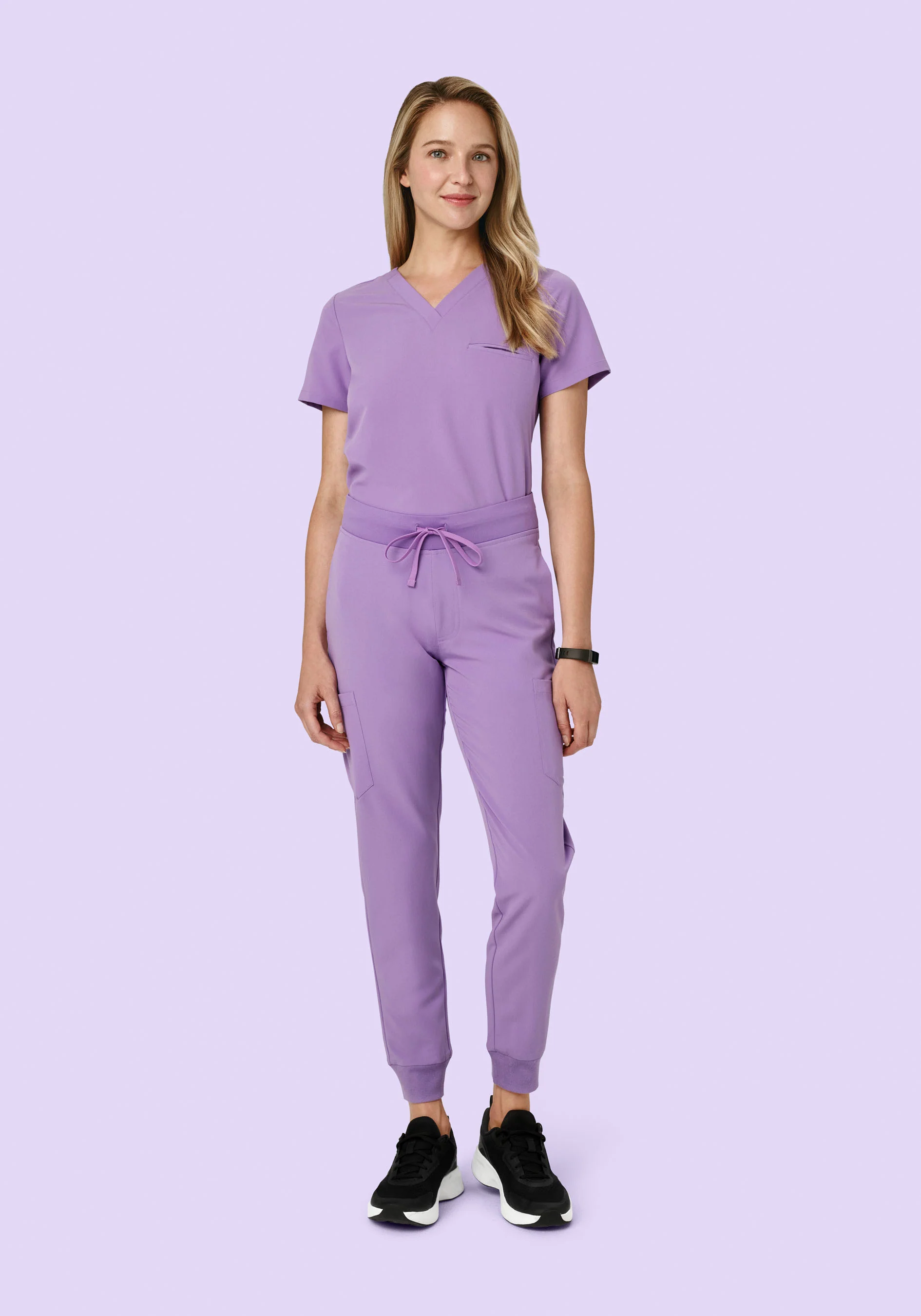 9 Pocket Joggers Lavender - Image 2