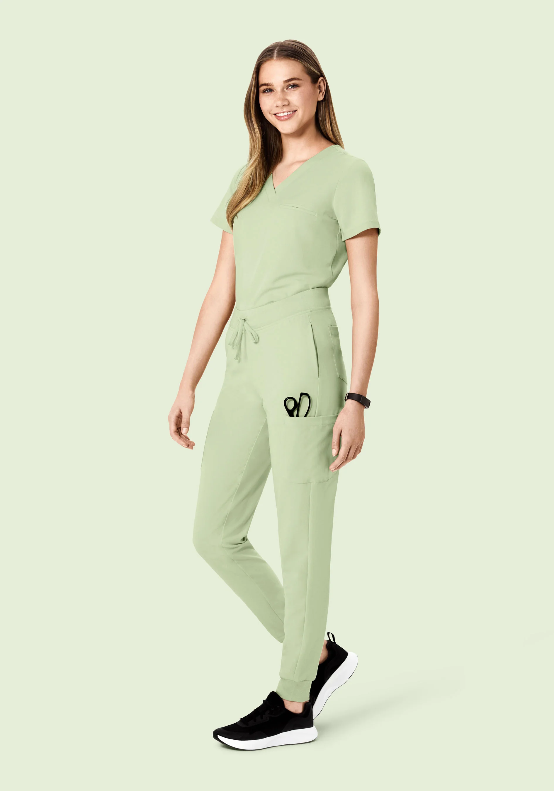 9 Pocket Joggers Matcha - Image 2