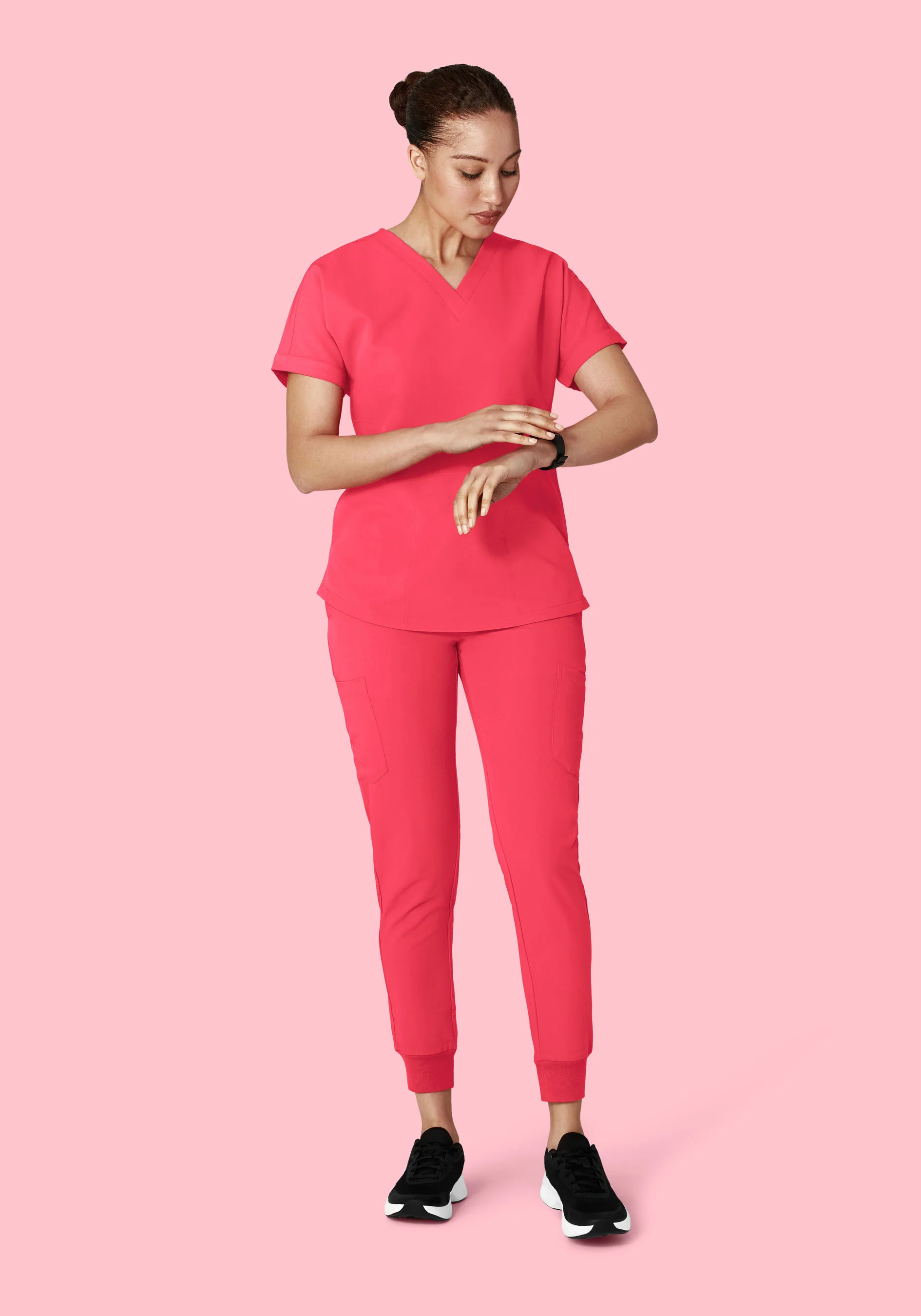 9 Pocket Joggers Paradise Pink - Image 4